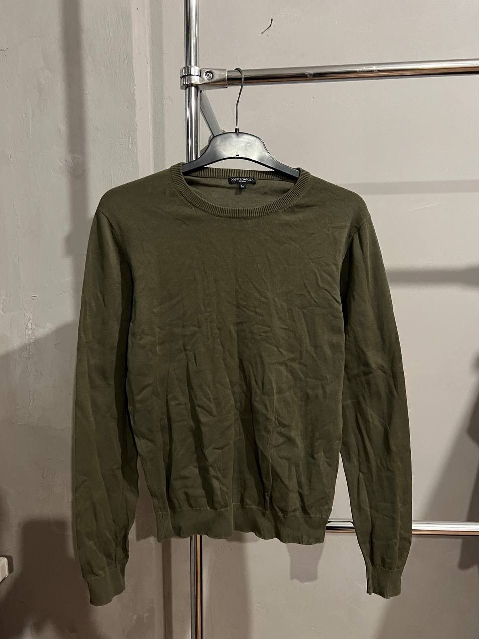 Vintage DOPPELGANGER ROMA KHAKI CLASSIC COTTON JUMPER MENS SIZE M Size US M / EU 48-50 / 2 - 4 Thumbnail