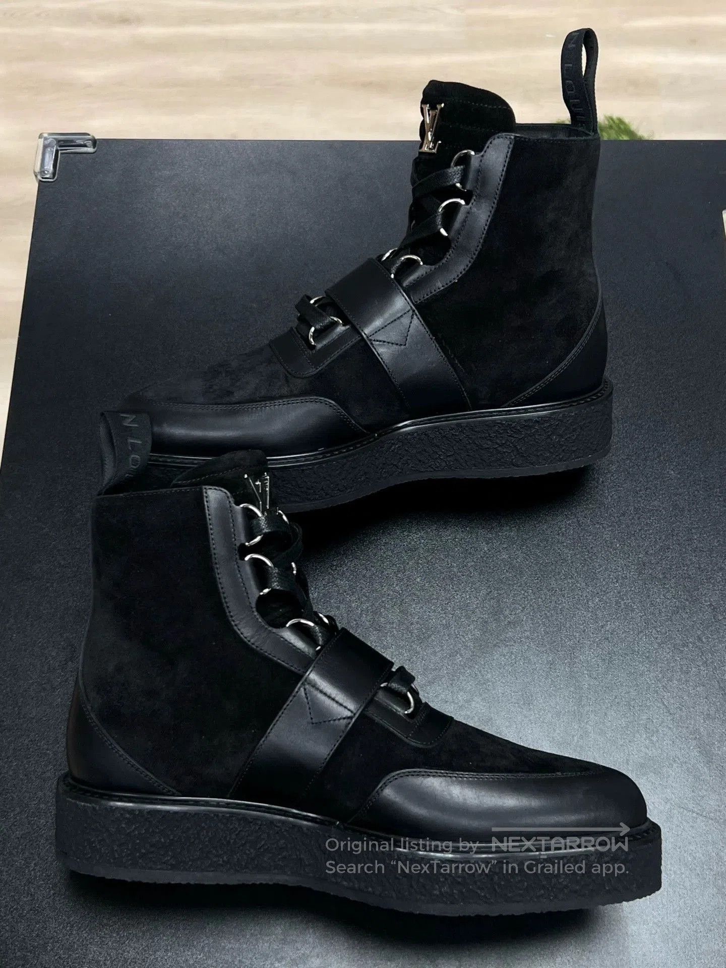 Louis Vuitton lv creeper short boots black size uk5.5. Size US 6 / EU 39 - 5 Thumbnail
