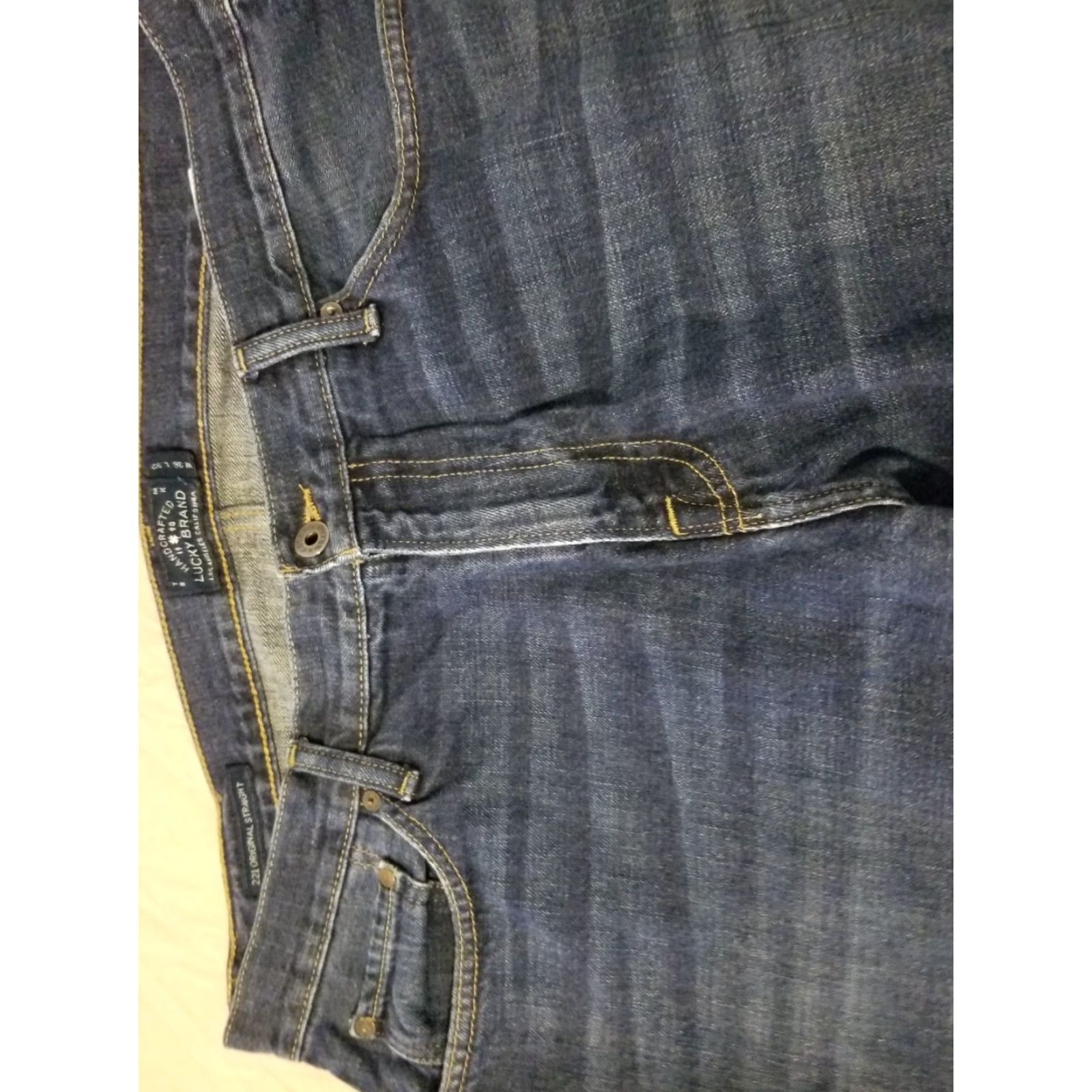 Lucky Brand Lucky Brand 221 Jeans Men 36x32 Straight Denim Pants Blue 38x32 Regular 36 Inseam 32 Style Classic Catalog Mens Jeans Size US 36 / EU 52 - 5 Thumbnail