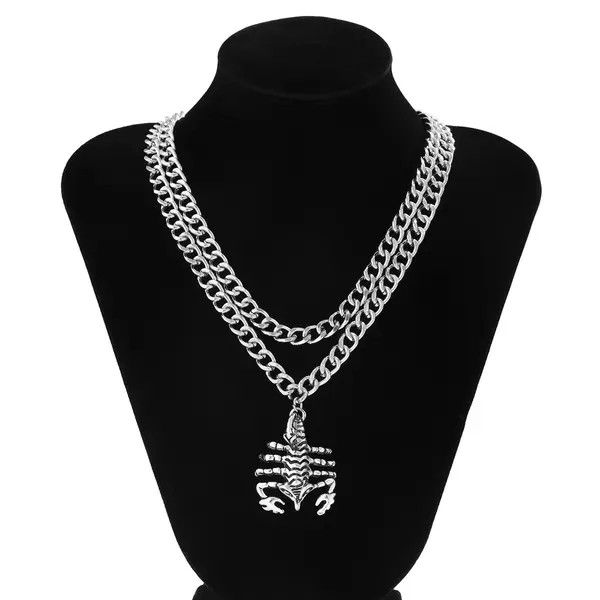 Jewelry Scorpion Pendant Necklace Size ONE SIZE - 8 Thumbnail