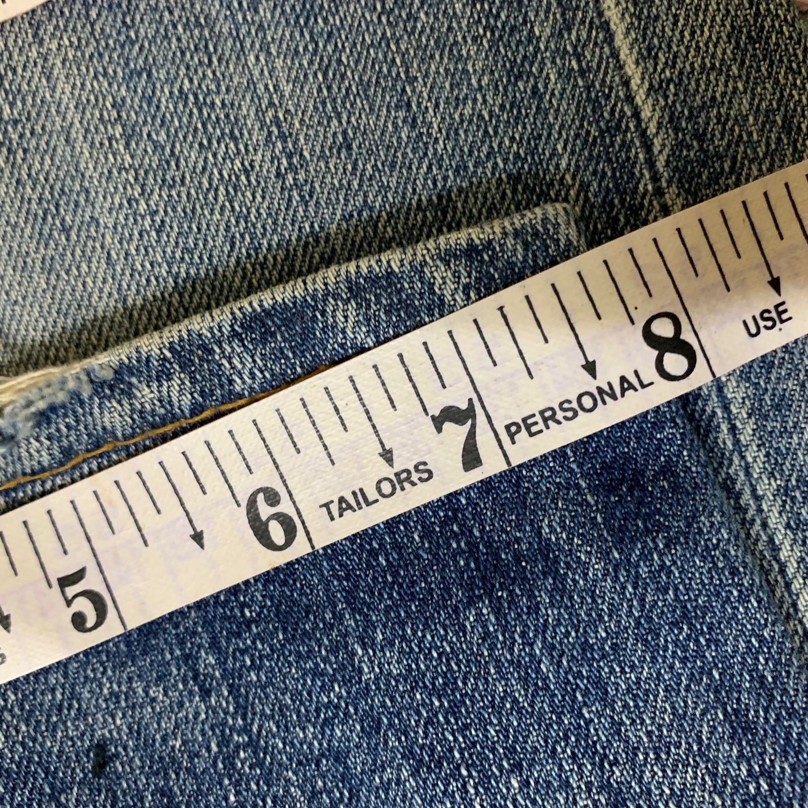 Vintage vintage y2k levis selvage inspired denim Size US 32 / EU 48 - 20 Thumbnail