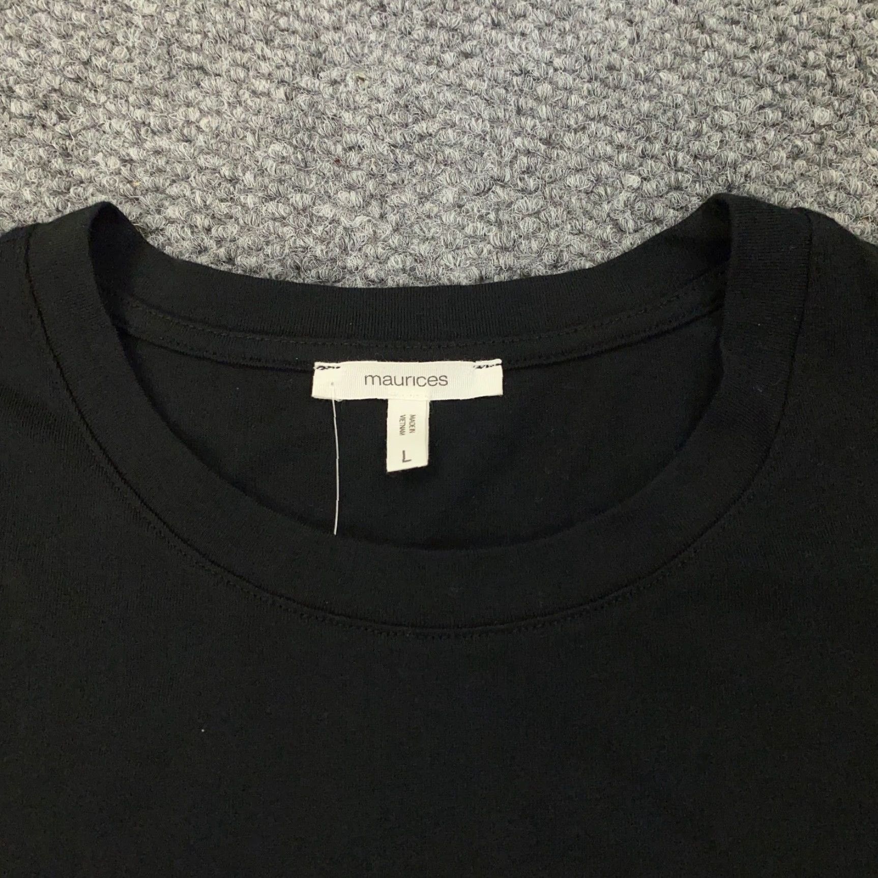 Vintage Maurices Def Leppard Shirt Top Womens Large Black Rock Tee Canvas Shirt Womens L Black Rock Concert Tee Size L / US 10 / IT 46 - 3 Thumbnail