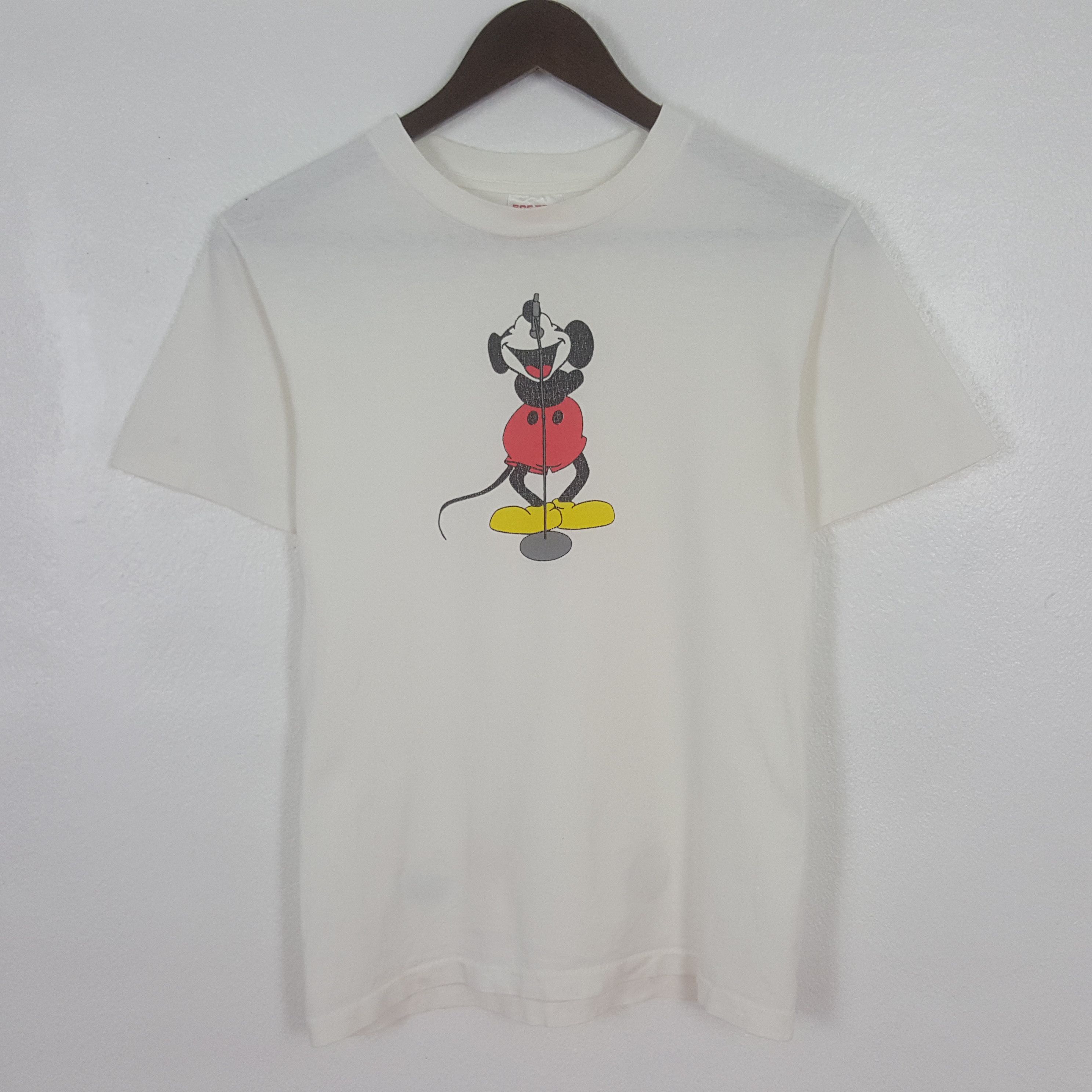 Mickey Mouse Vintage Mickey Mouse Singing Tshirt Size S / US 4 / IT 40 - 1 Thumbnail