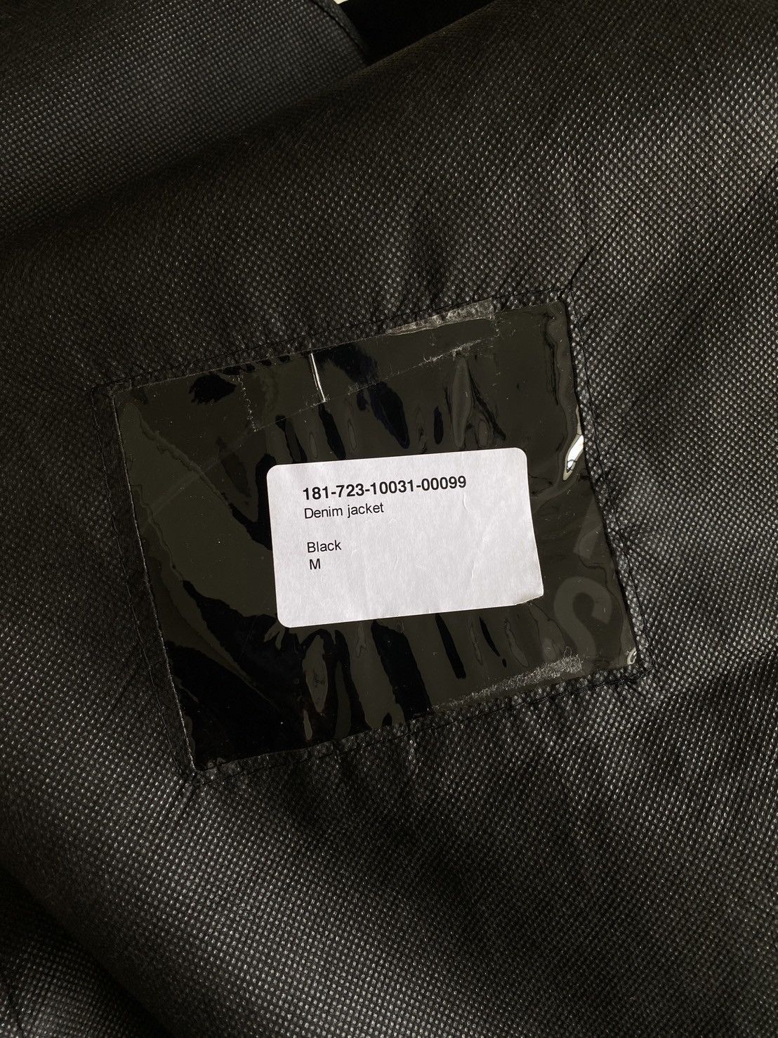RAF SIMONS 18S/S New Order Peter Saville Oversized Jacket