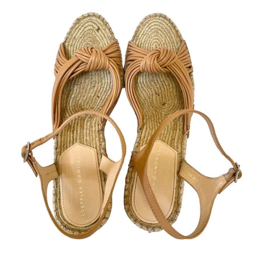 Loeffler Randall Loeffler Randall Priya Wedge Espadrille Sandal Beige/Khaki Size US 9.5 / IT 39.5 - 9 Thumbnail