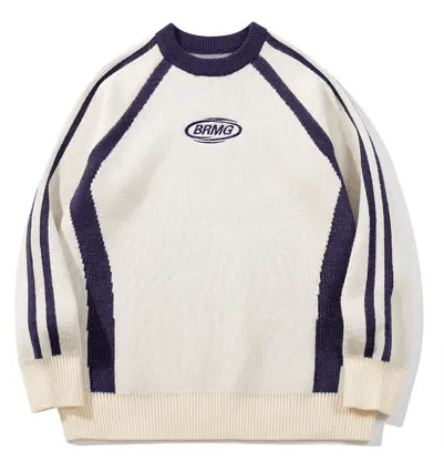 Japanese Brand × Vintage "BRMG-M" Long Sleeve Sweaters Size US M / EU 48-50 / 2 - 1 Thumbnail