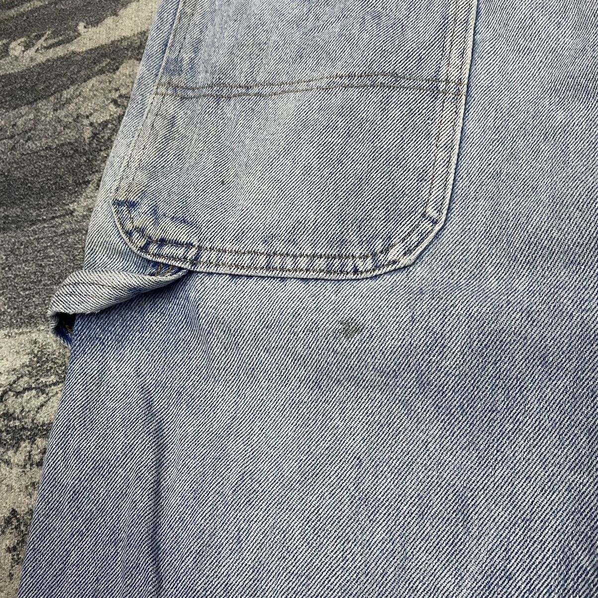 14th Addiction × If Six Was Nine × JNCO Vintage Rustler Light Washed Carpenter Baggy Denim Jeans Size US 34 / EU 50 - 16 Thumbnail