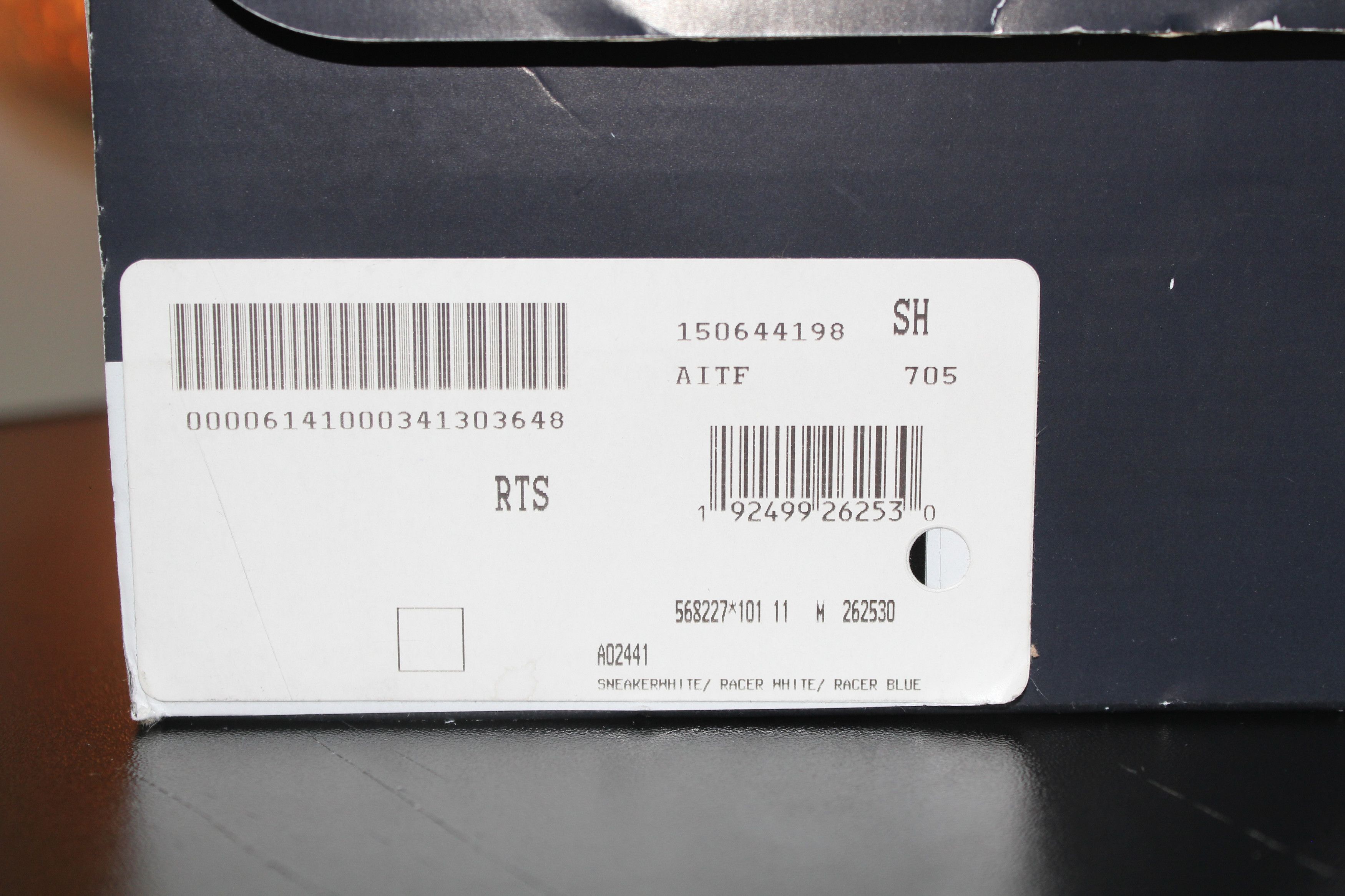Nike Air Force 1 Oversized Racer Blue Swoosh Size 11 Iridescent Size US 11 / EU 44 - 9 Thumbnail
