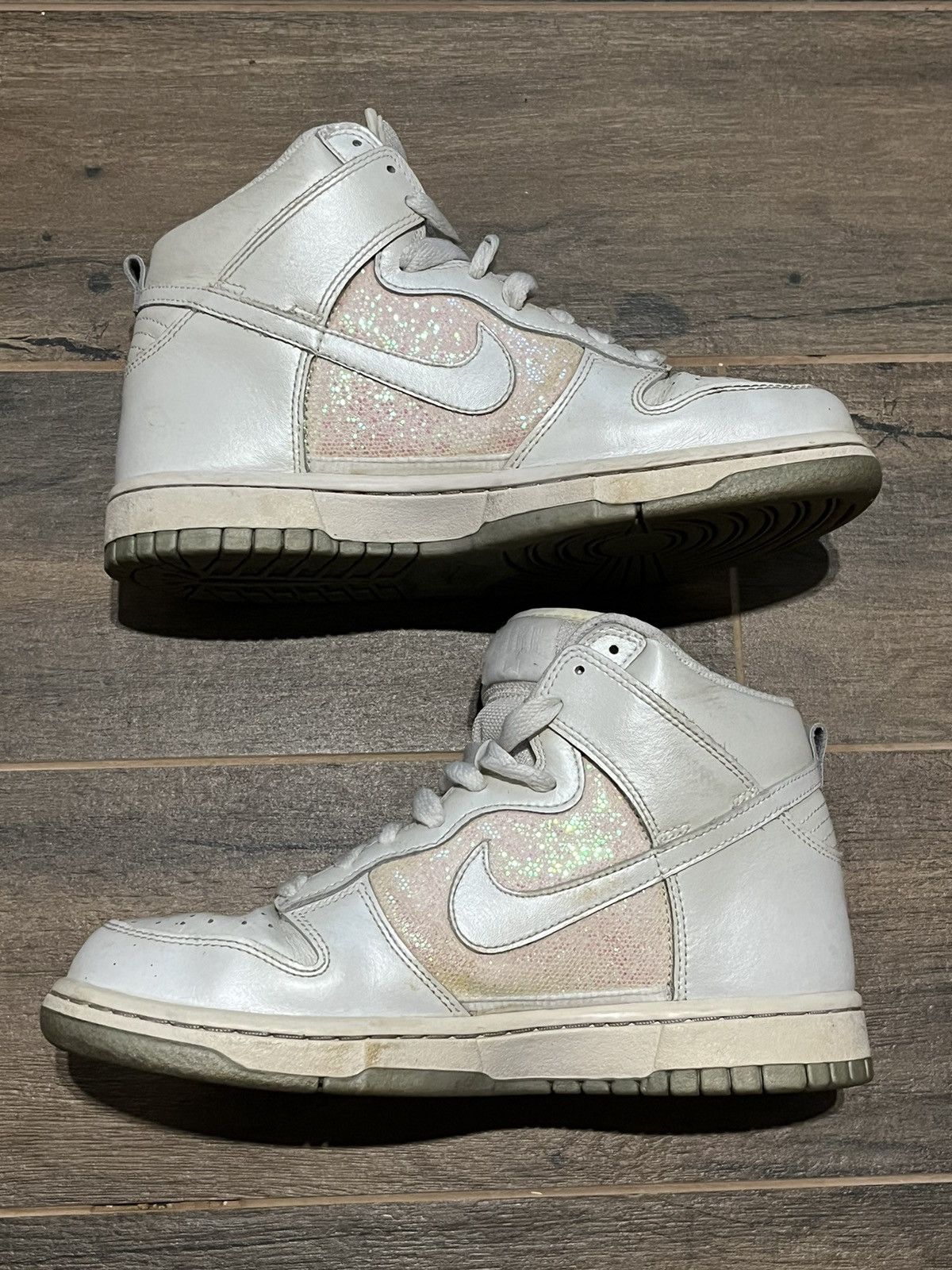 Nike Nike Dunk High Metallic Luster Size US 5.5 / EU 38 - 3 Thumbnail