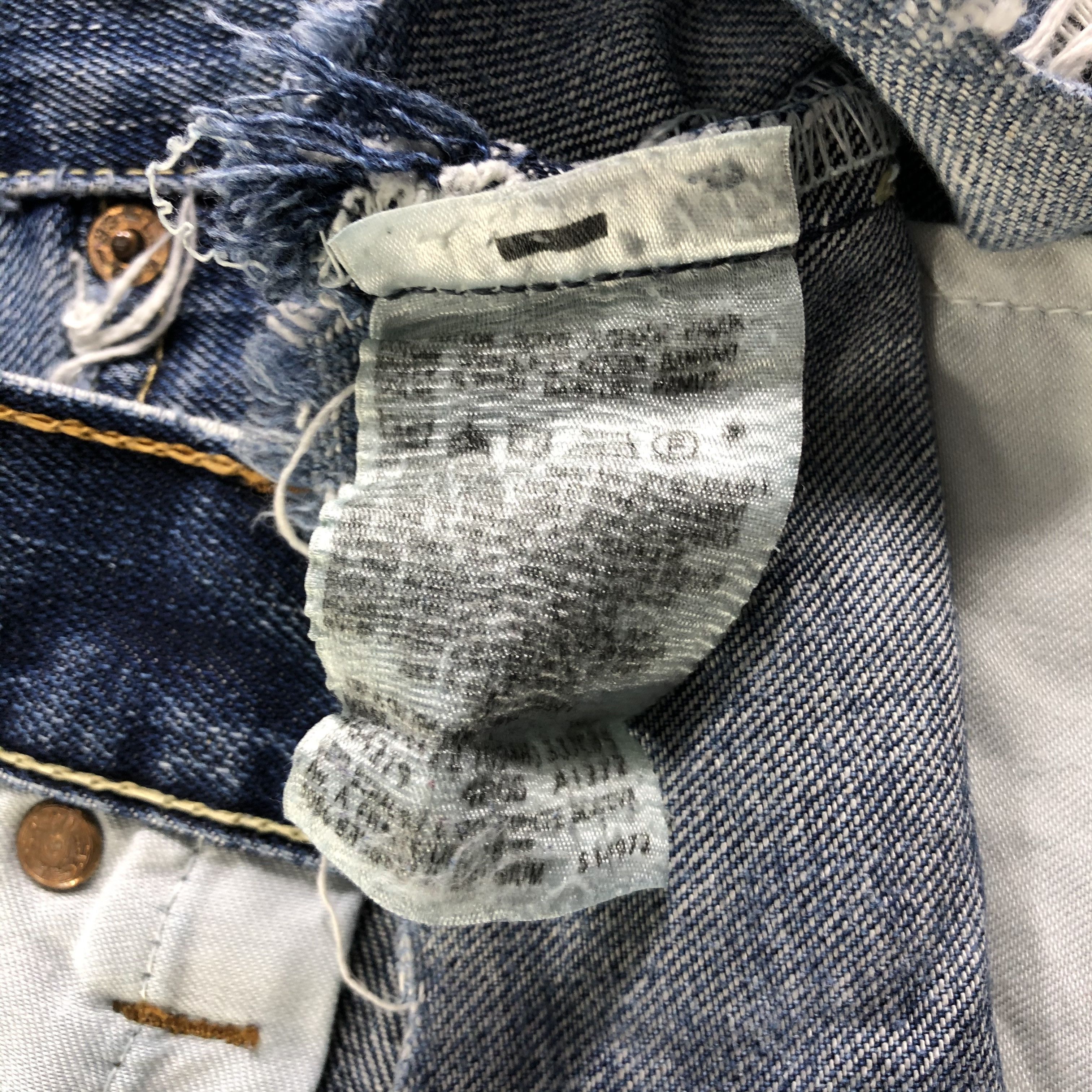 Levi's × Vintage Vintage Levis 501 Jeans-J4476 Size 33" - 9 Thumbnail