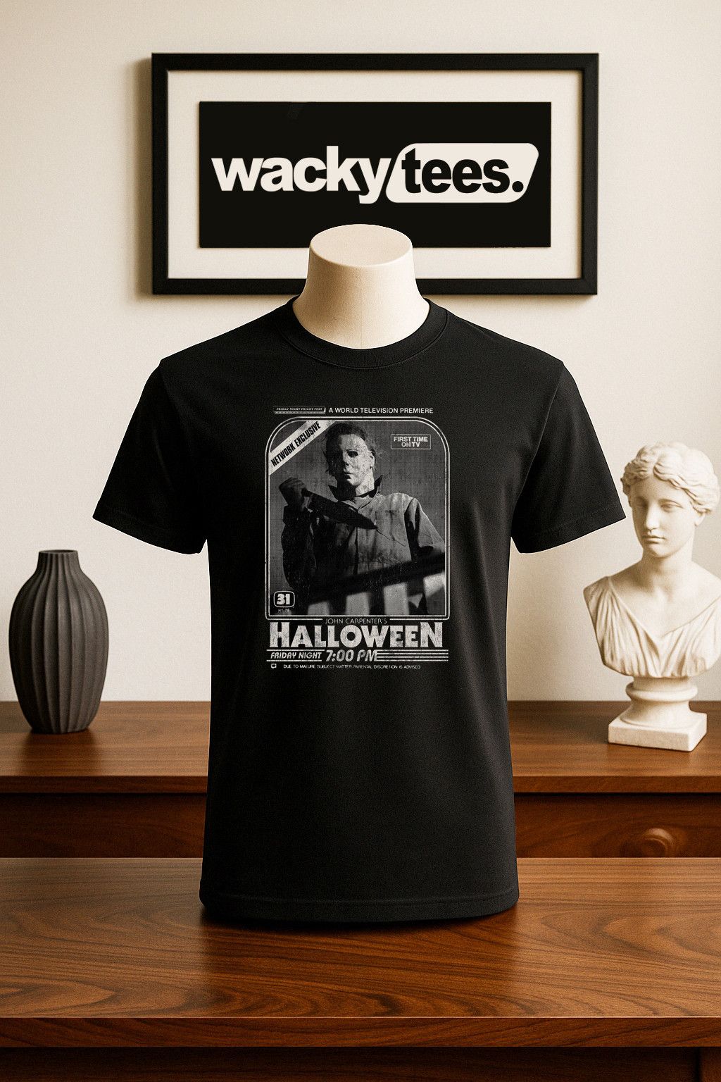 Other Halloween World Television Premiere Horror Tee Shirt Size US L / EU 52-54 / 3 - 1 Thumbnail