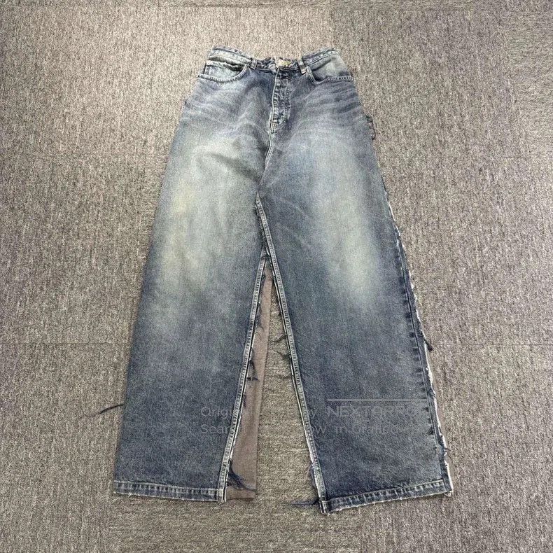Balenciaga Balenciaga Washed Contrast Casual Pants. Size US 26 / EU 42 - 1 Thumbnail