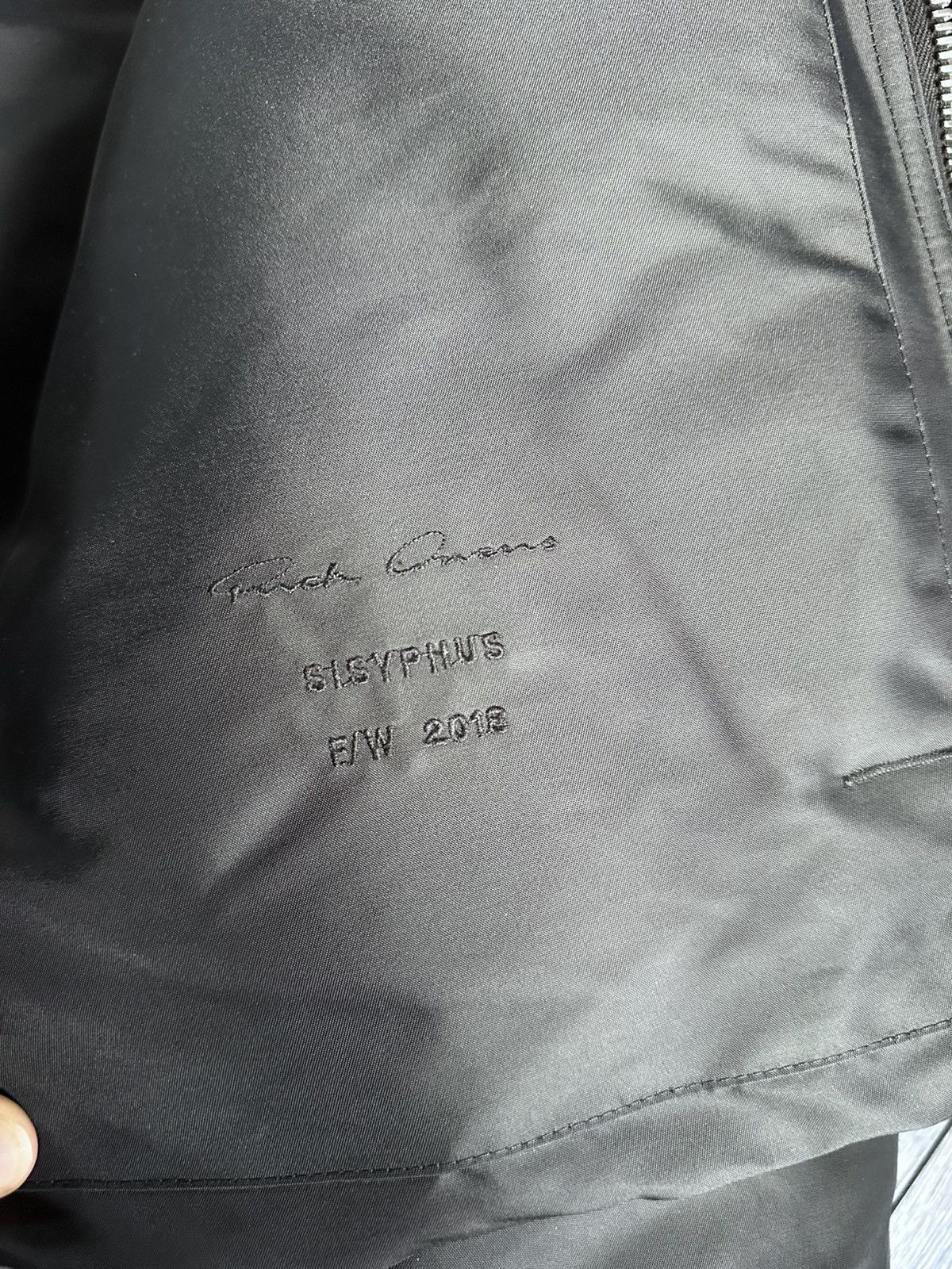 Rick Owens rick owens fw18 sisyphus funnel jacket Size US S / EU 44-46 / 1 - 4 Thumbnail