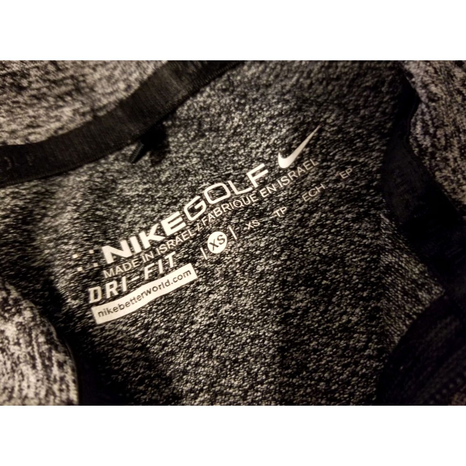 Nike Womens Nike Shirt XS Gray Long Sleeve Athletic Half Zip Size XS / US 0-2 / IT 36-38 - 2 Thumbnail