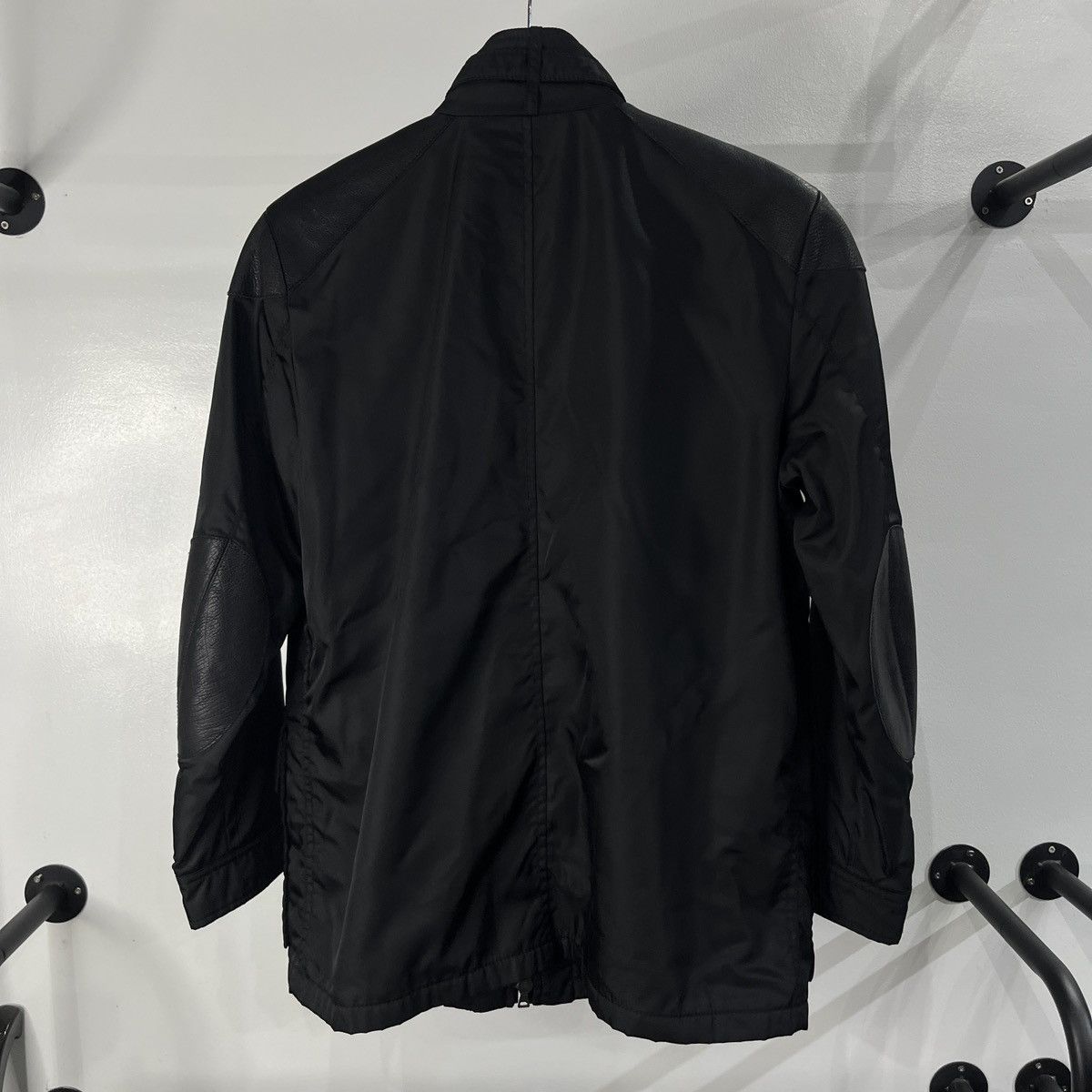 Prada Prada Nylon Leather Bomber Jacket Size US S / EU 44-46 / 1 - 3 Thumbnail