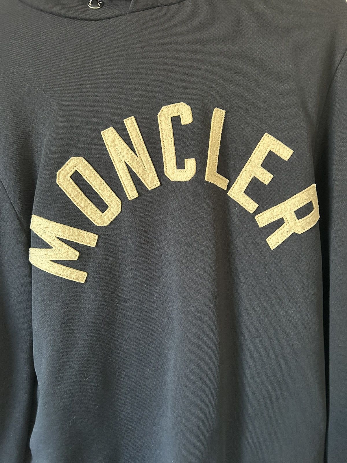 Moncler Moncler Arch Logo Hoodie Navy Blue Size US M / EU 48-50 / 2 - 7 Thumbnail