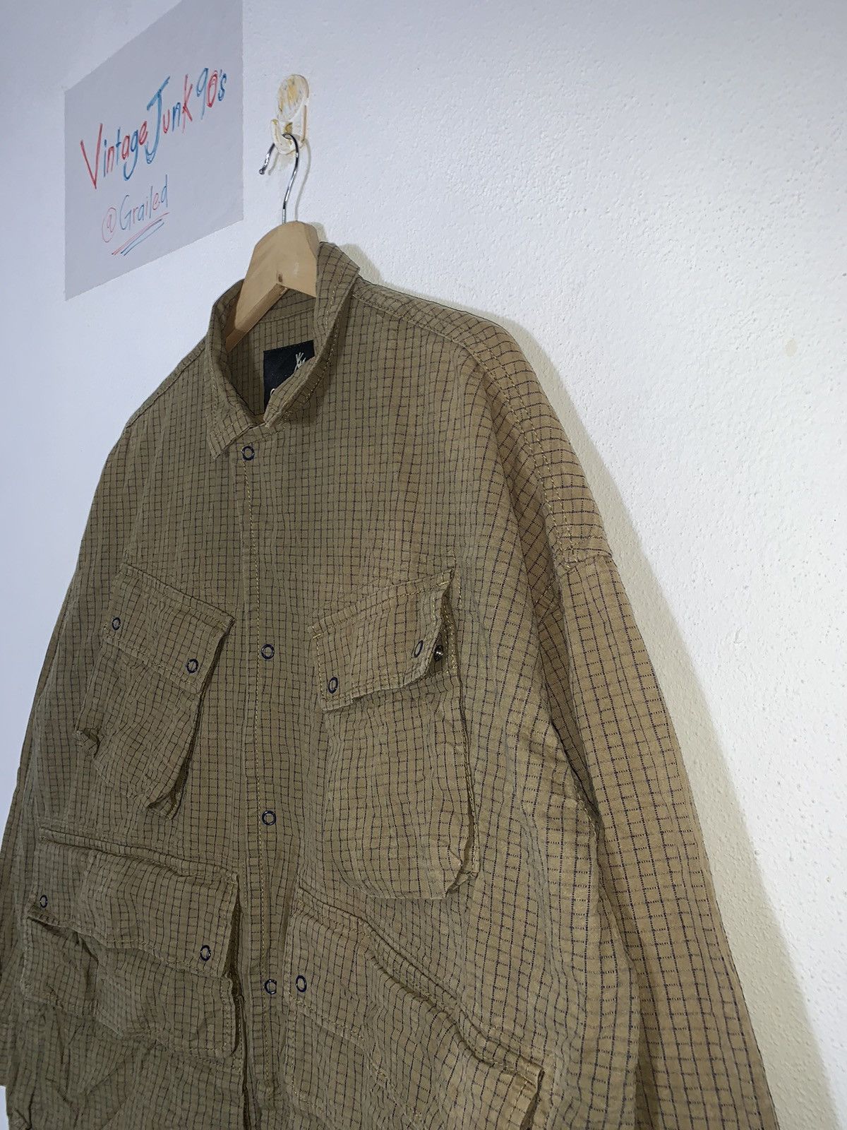 go slow caravan Go Slow Caravan Multipocket Worker Jacket Size US XL / EU 56 / 4 - 3 Thumbnail