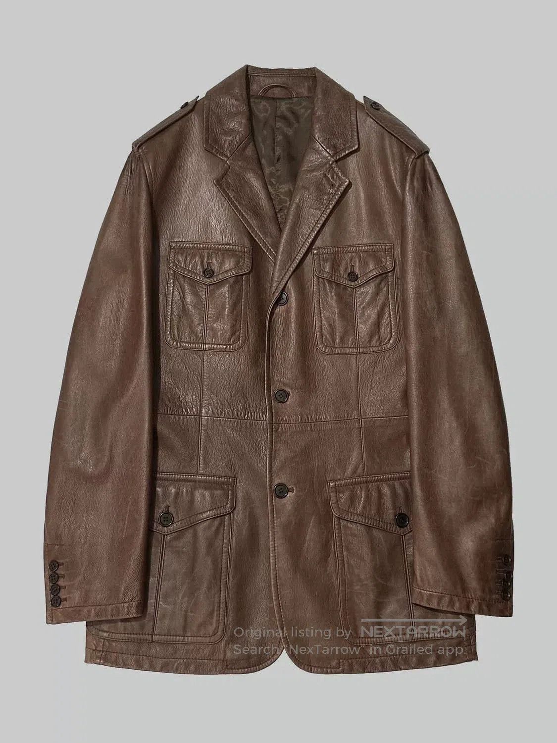 Prada Prada Vintage Berkeley Leather Jacket. Size US M / EU 48-50 / 2 - 1 Thumbnail