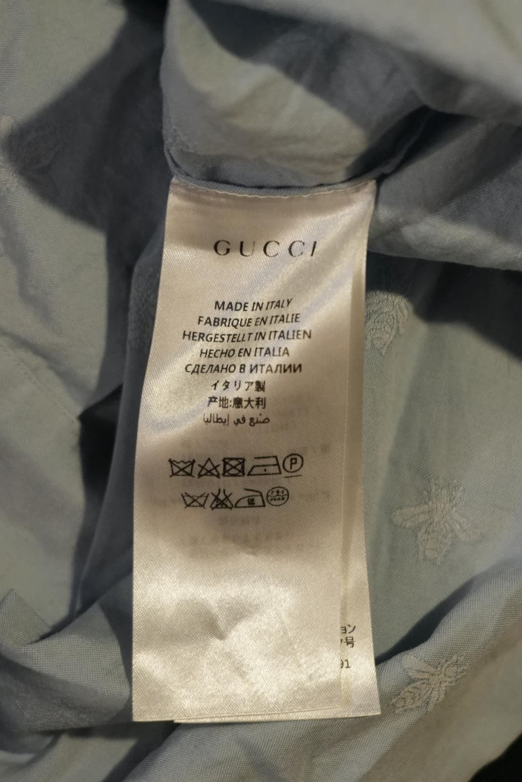 Gucci Gucci Cambridge bees stars button up shirt Size US M / EU 48-50 / 2 - 5 Thumbnail