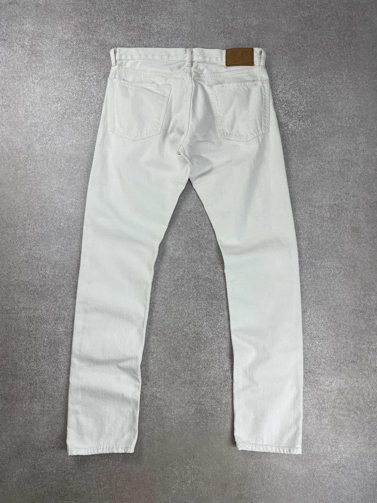 Polo Ralph Lauren × Ralph Lauren Polo Ralph Lauren White Denim Jeans Size 31x32 Size US 31 - 8 Thumbnail