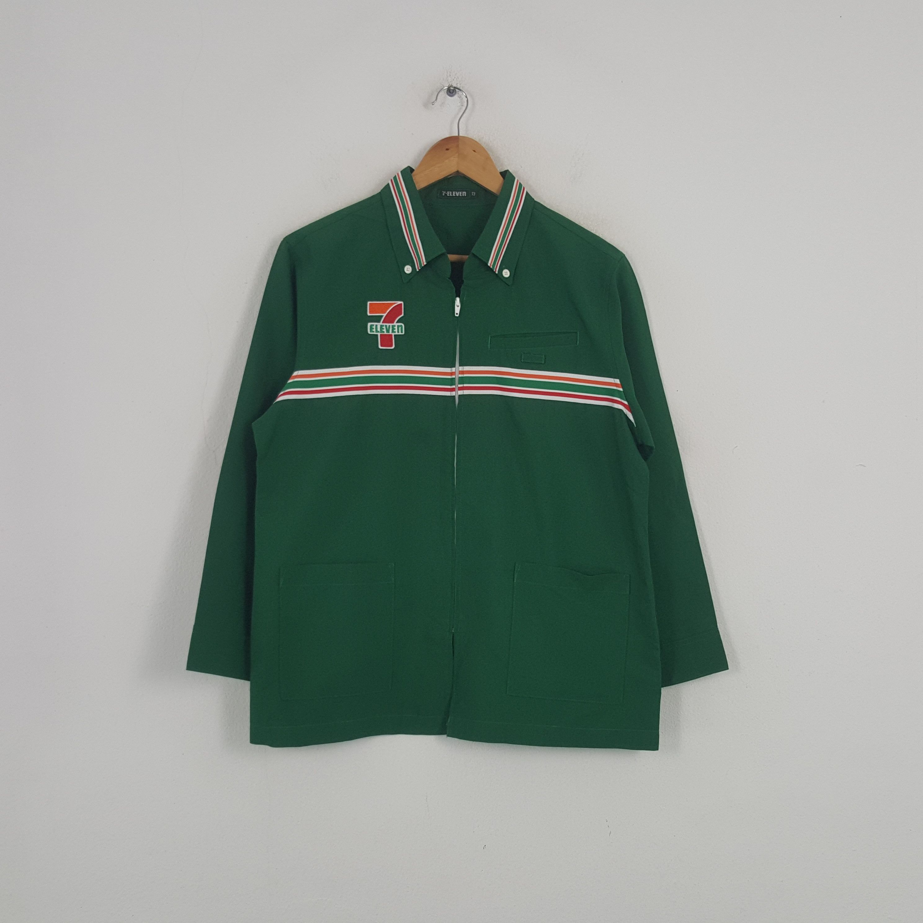 Japanese Brand × Vintage Vintage 7 Eleven Japanese Brand Uniform Jacket Size US M / EU 48-50 / 2 - 3 Thumbnail