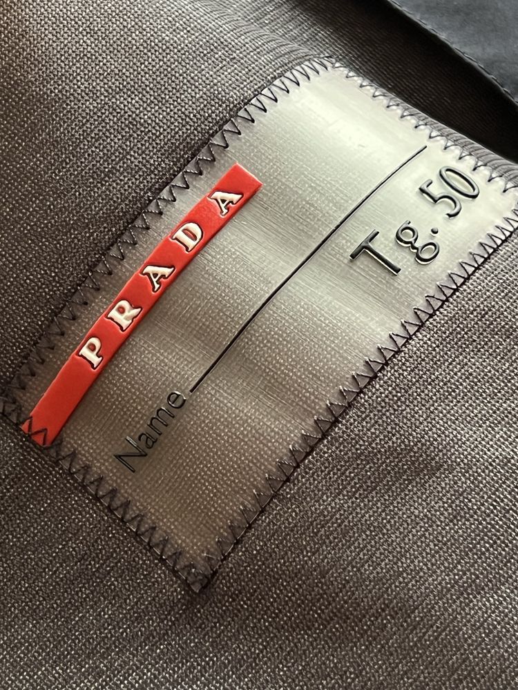 Prada Vintage Prada Red Tab Hooded Jacket with lining Size US L / EU 52-54 / 3 - 6 Thumbnail