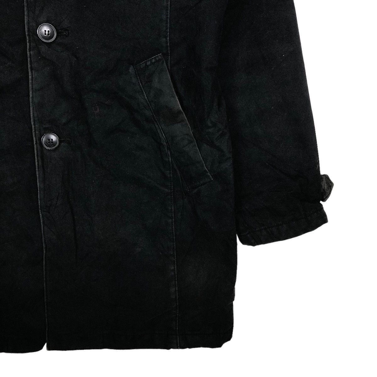 Hysteric Glamour 🔥Rich Black - Long Coats Jacket PPFM Japan Made Size US L / EU 52-54 / 3 - 5 Thumbnail