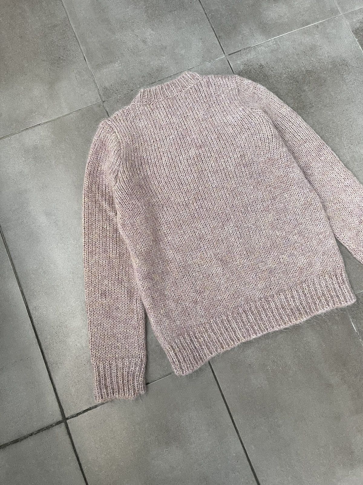 Raf Simons !DS! AW22/23 Raf Simons Roundneck Pink Mohair Sweater Size US S / EU 44-46 / 1 - 14 Thumbnail