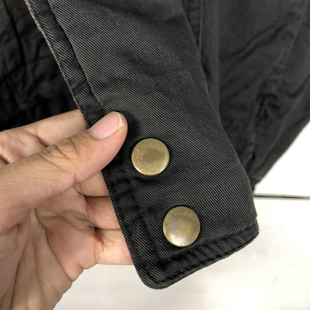 Japanese Brand 🔥ICONIC BLACK VINTAGE BOMBER JACKET PARACHUTE MONTE VISO Size US M / EU 48-50 / 2 - 18 Thumbnail