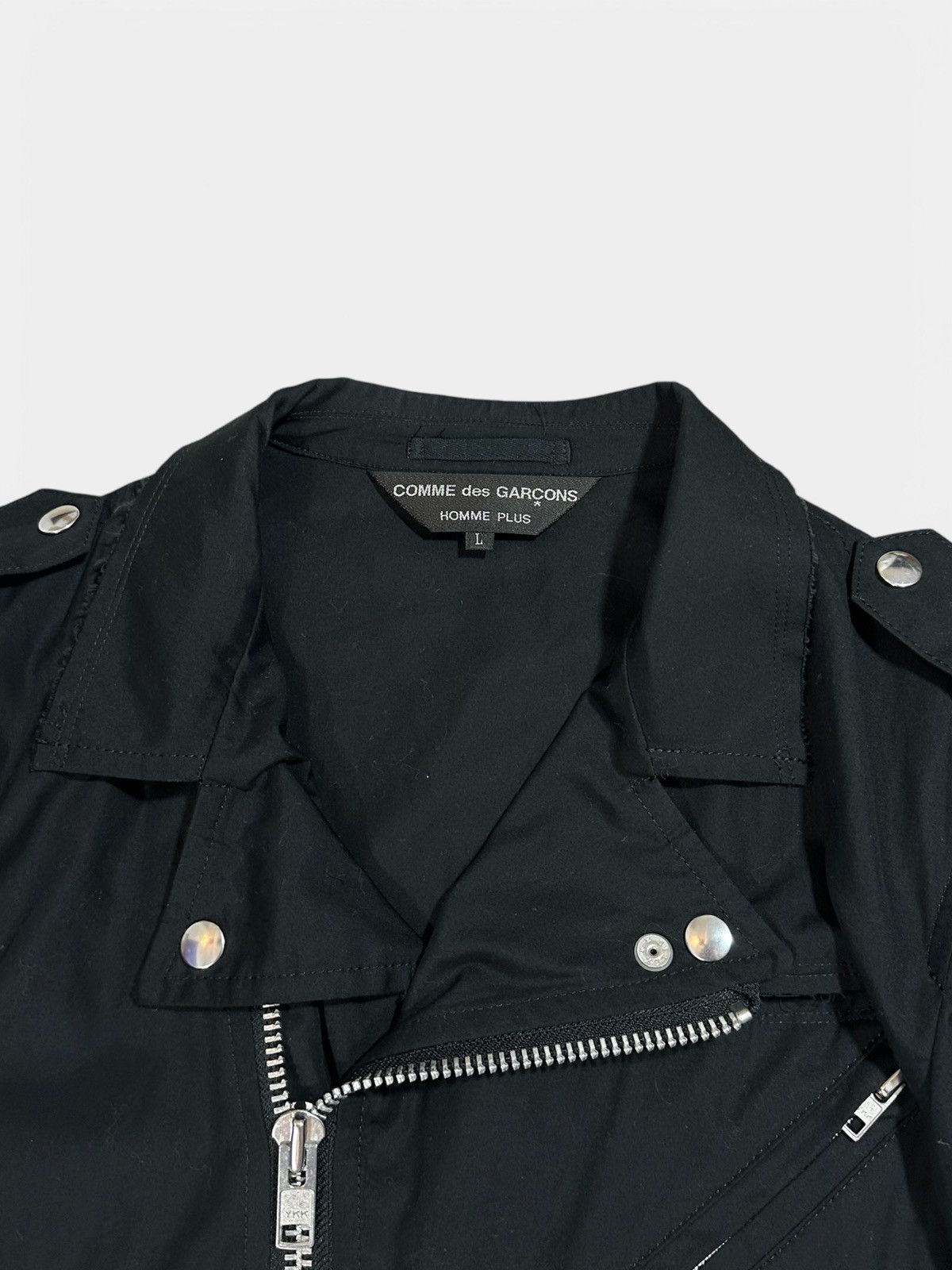 Comme des Garcons Comme Des Garçons - AD15 Distressed Rockstar Jacket Size US L / EU 52-54 / 3 - 5 Thumbnail