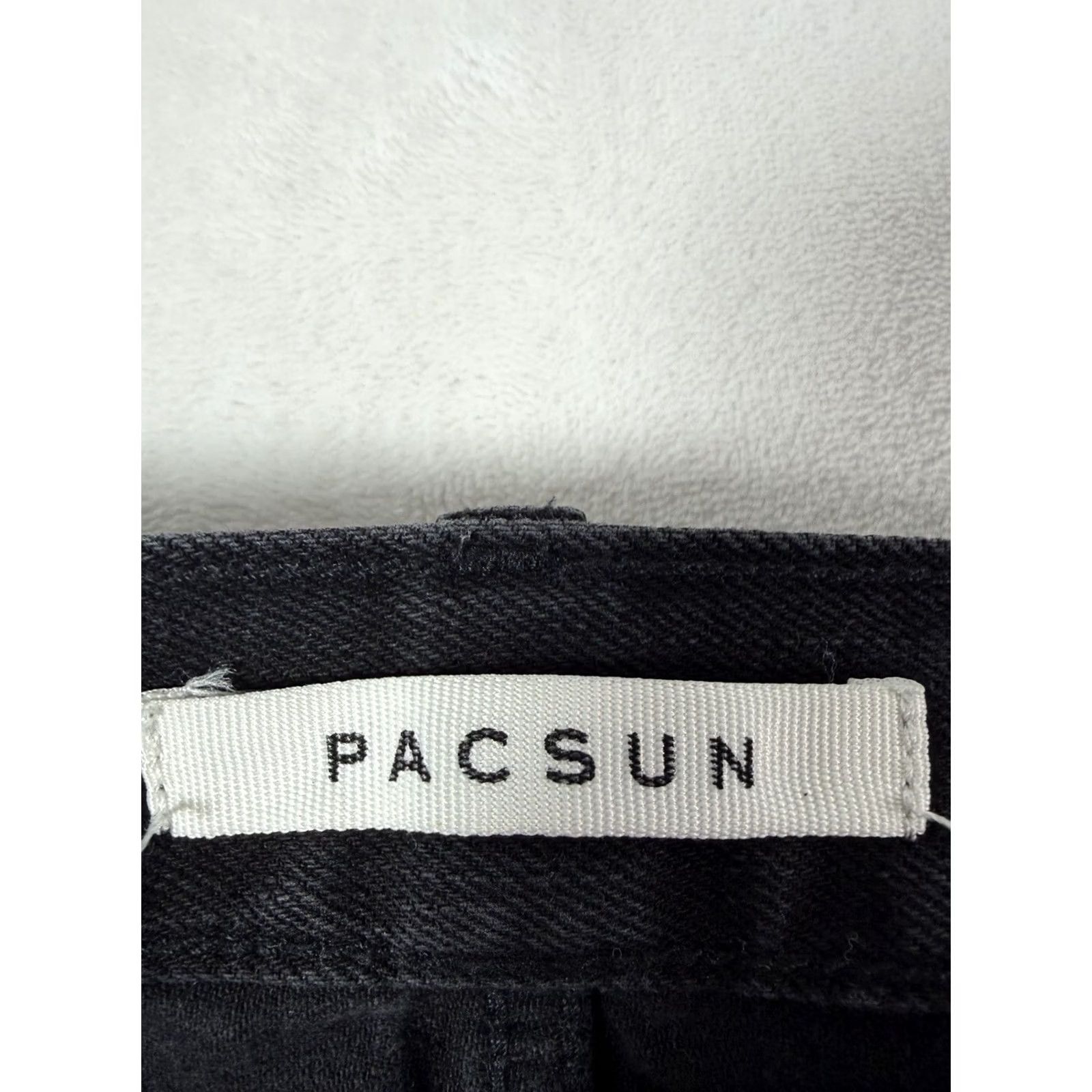 Pacsun PACsun Jeans Men’s Slim Skinny Black Denim Size 30x32 Inseam 32 Stretch 5-Pocket Modern Regular Rise Mid Vintage: No Size US 30 / EU 46 - 5 Thumbnail