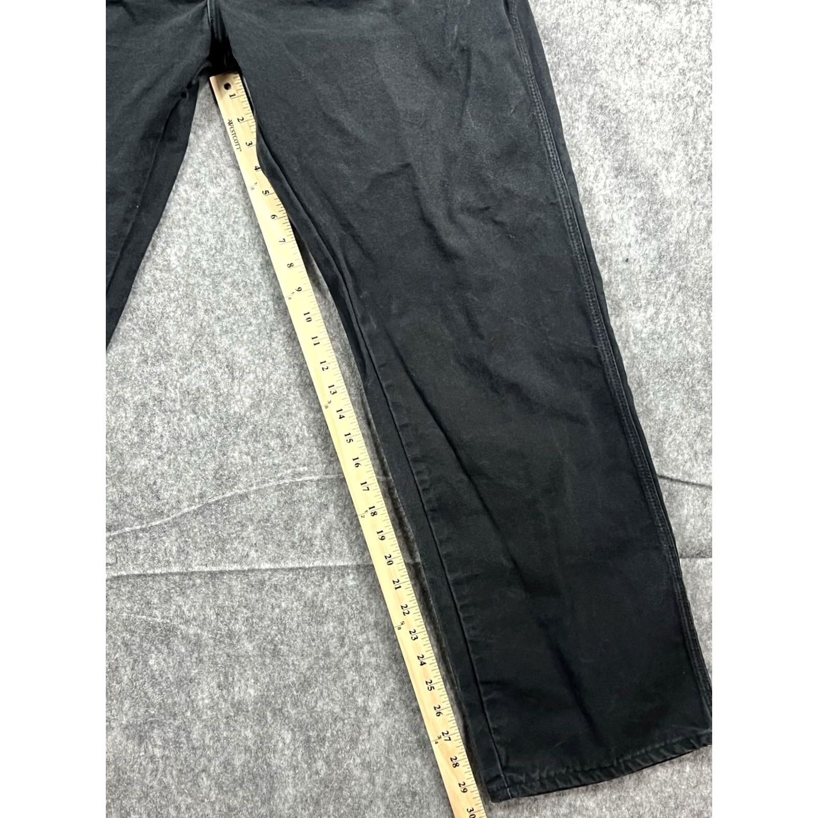 Dickies Dickies Men's Black Carpenter Straight Leg Workwear Pants 38x32 Size US 38 / EU 54 - 5 Thumbnail