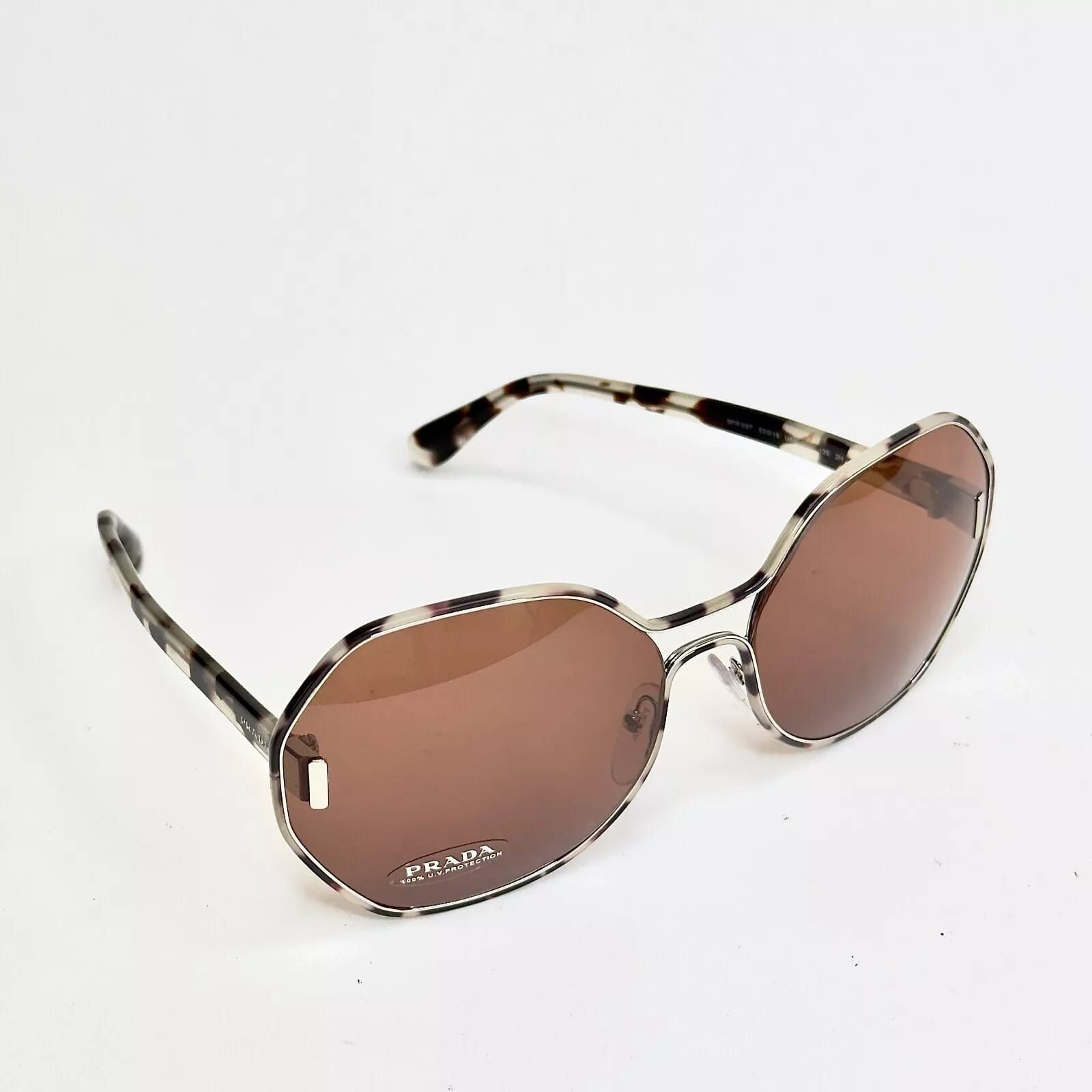 Prada PRADA MOD EVOLUTION Round PR53TS Fashion Sunglasses 53T Size ONE SIZE - 10 Thumbnail
