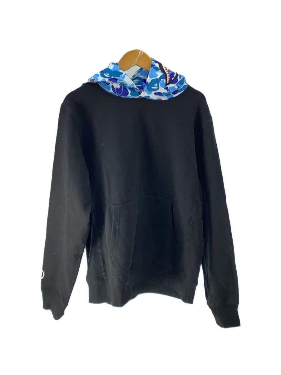 Bape A Bathing Ape Plain Cotton Hoodie Black Size US L / EU 52-54 / 3 - 1 Thumbnail