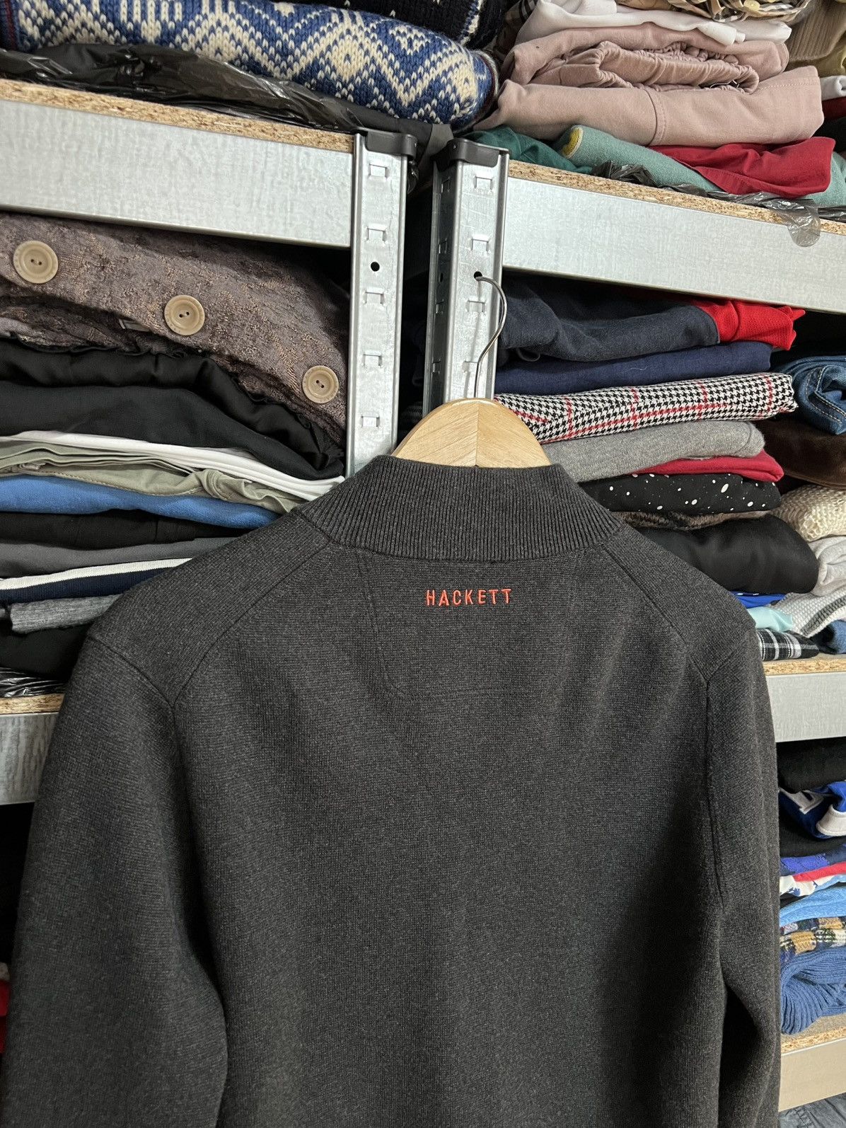 Hackett Hackett Aston Martin Racing Full Zip Sweater Bomber Jacket Size US S / EU 44-46 / 1 - 5 Thumbnail