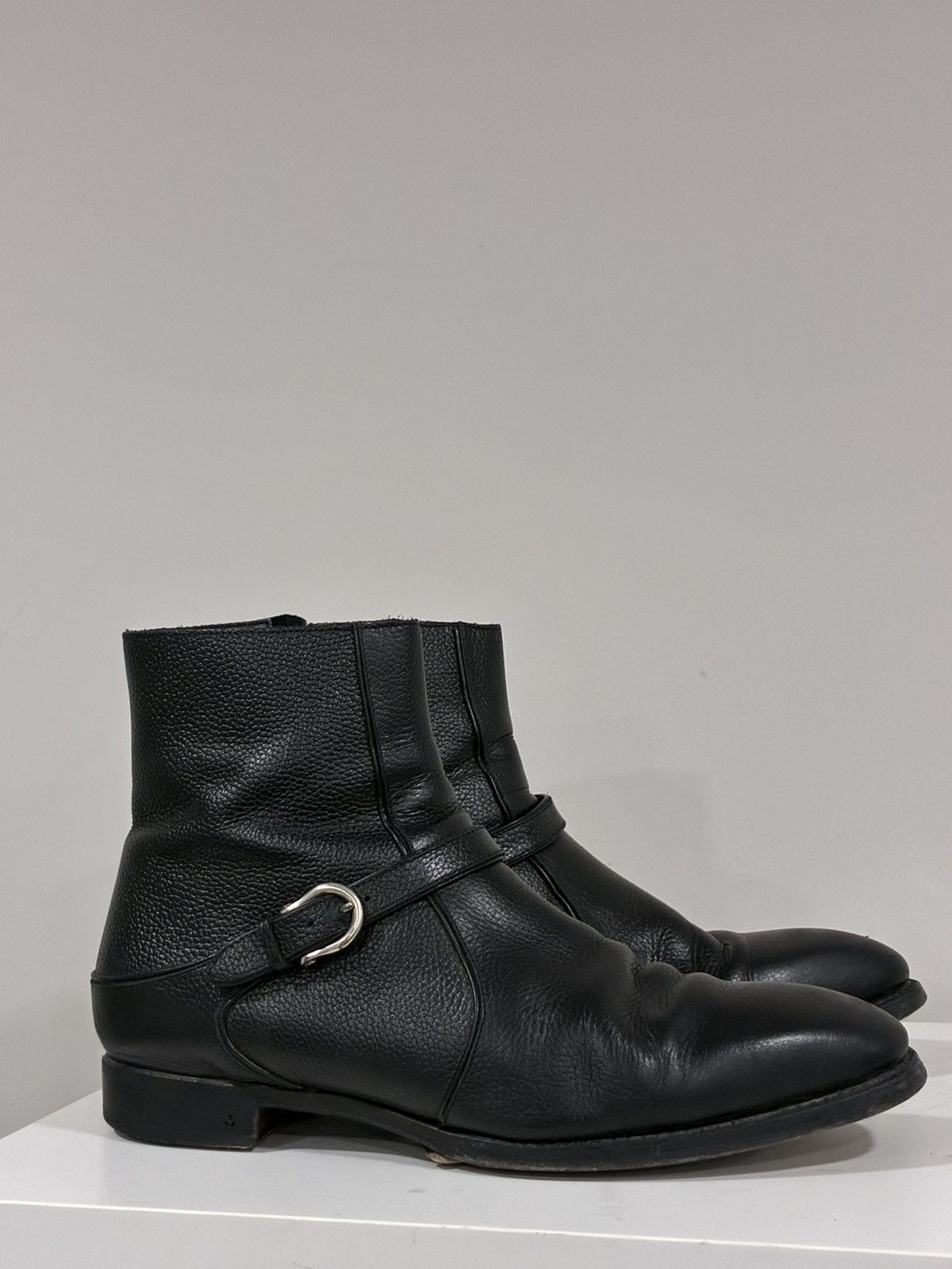 John Varvatos Regent Buckle Boot 12 Size US 12 / EU 45 - 7 Thumbnail