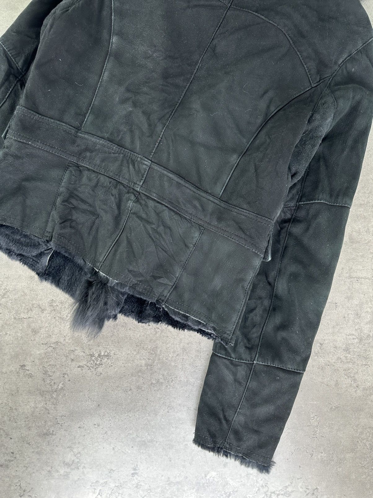 Japanese Brand Vintage Sheepskin Jacket With Fur Size S / US 4 / IT 40 - 12 Thumbnail