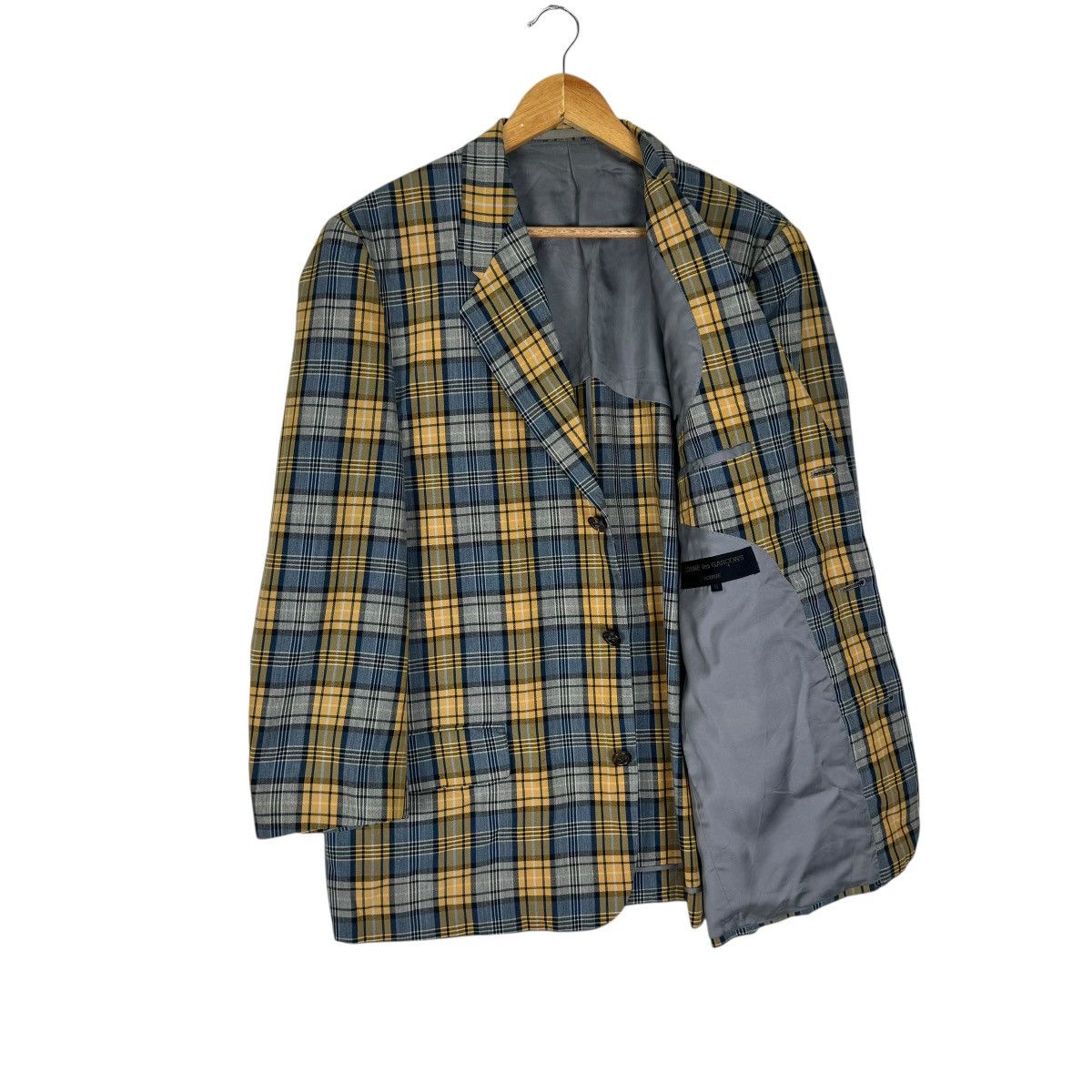 Comme des Garcons Homme 🔥CDG HOMME AW1991 STRIPED BLAZER COAT Size US M / EU 48-50 / 2 - 5 Thumbnail