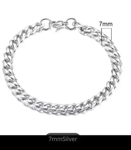 HyperDenim Wide Curb Cuban Link Chain Bracelet Size ONE SIZE - 2 Thumbnail