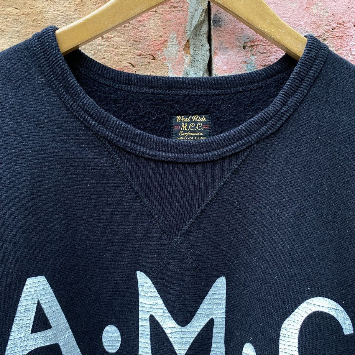 WEST RIDE A.M.C. Black Logo Print Long Sleeve Sweater Size US XXS / EU 40 - 4 Thumbnail