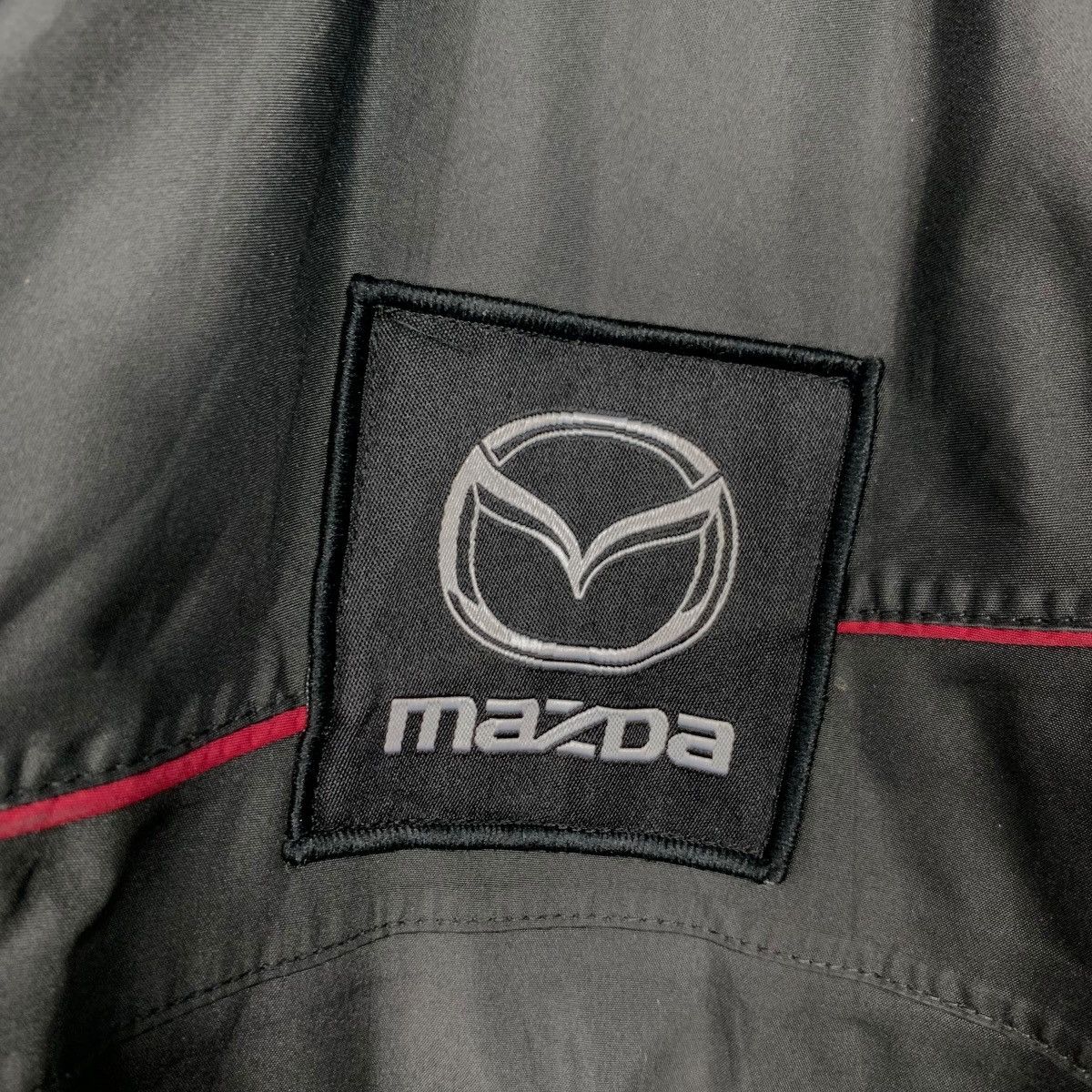 Japanese Brand MAZDA Big Logo Xebec Waterproof Jacket #2585-C117 Size US L / EU 52-54 / 3 - 17 Thumbnail