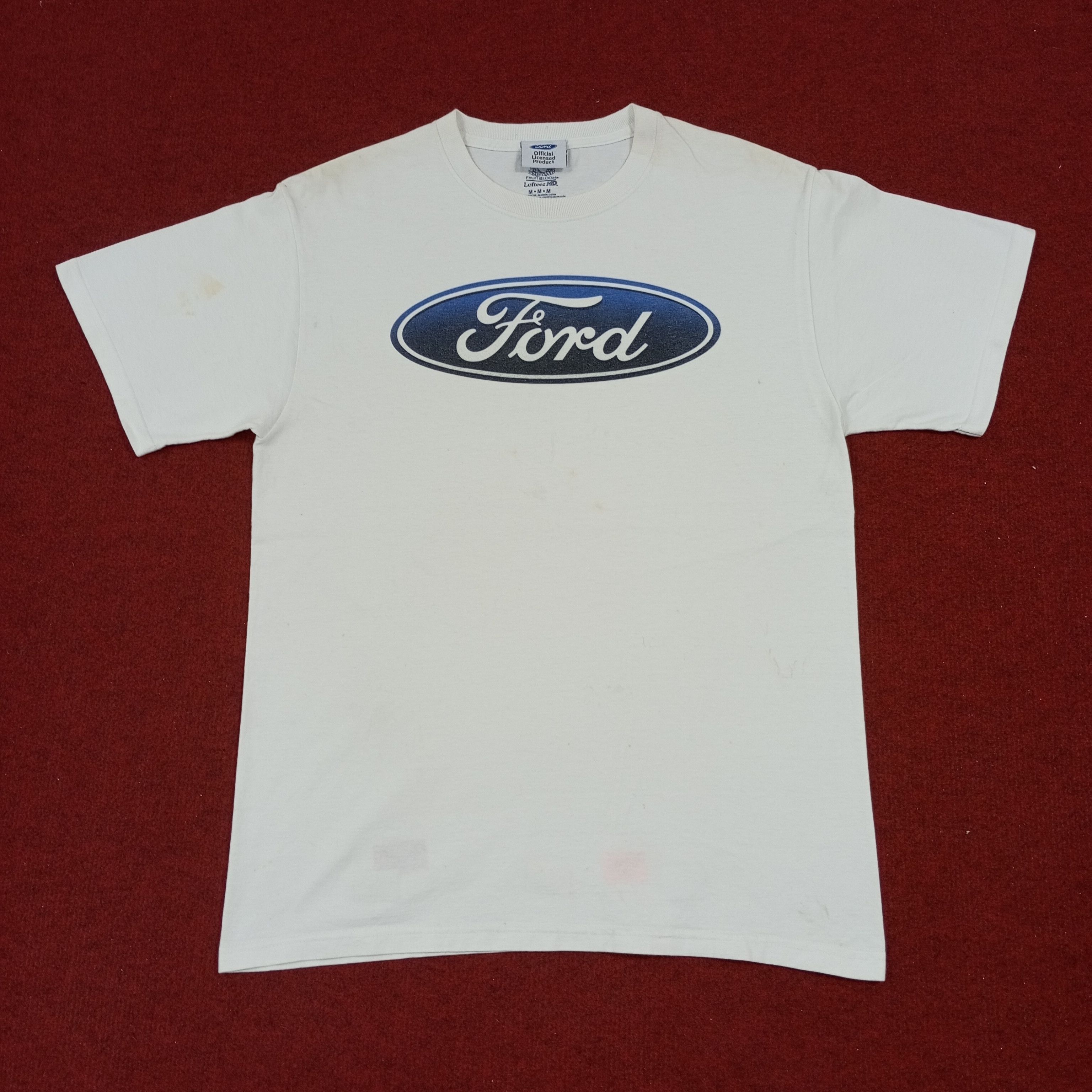 Ford Ford Logo Center Design Motorsports Style Tshirt Size US M / EU 48-50 / 2 - 1 Thumbnail