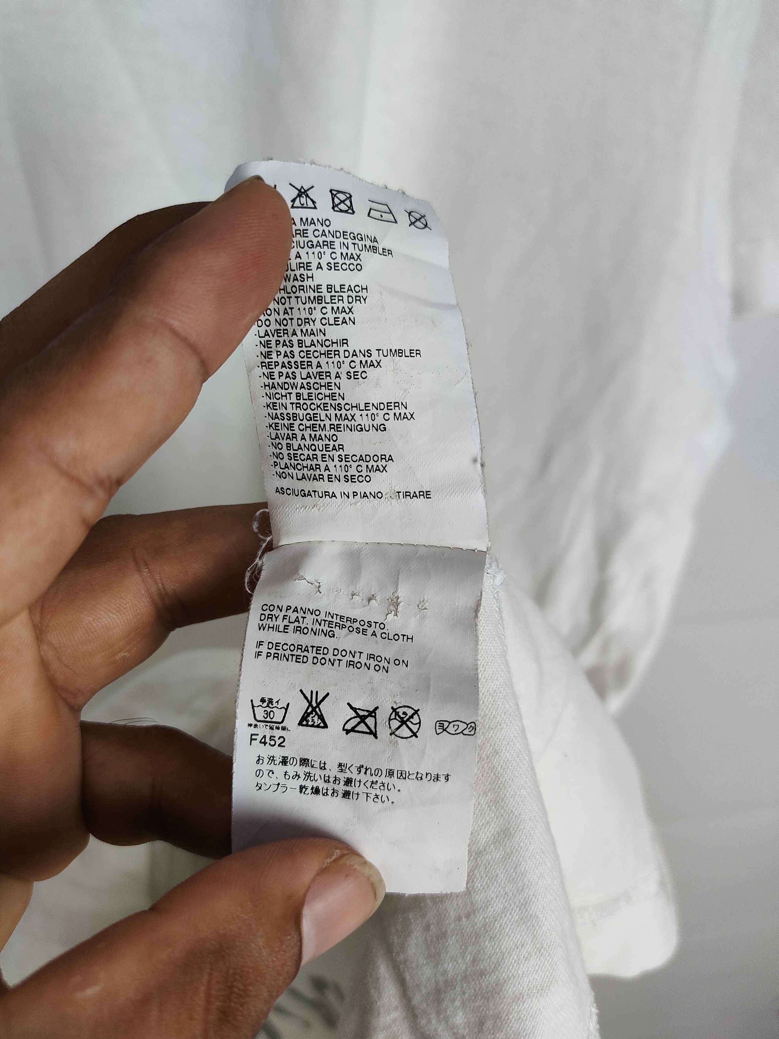 Maison Margiela Maison Martin Margiela V Neck Shirt Size US S / EU 44-46 / 1 - 4 Thumbnail
