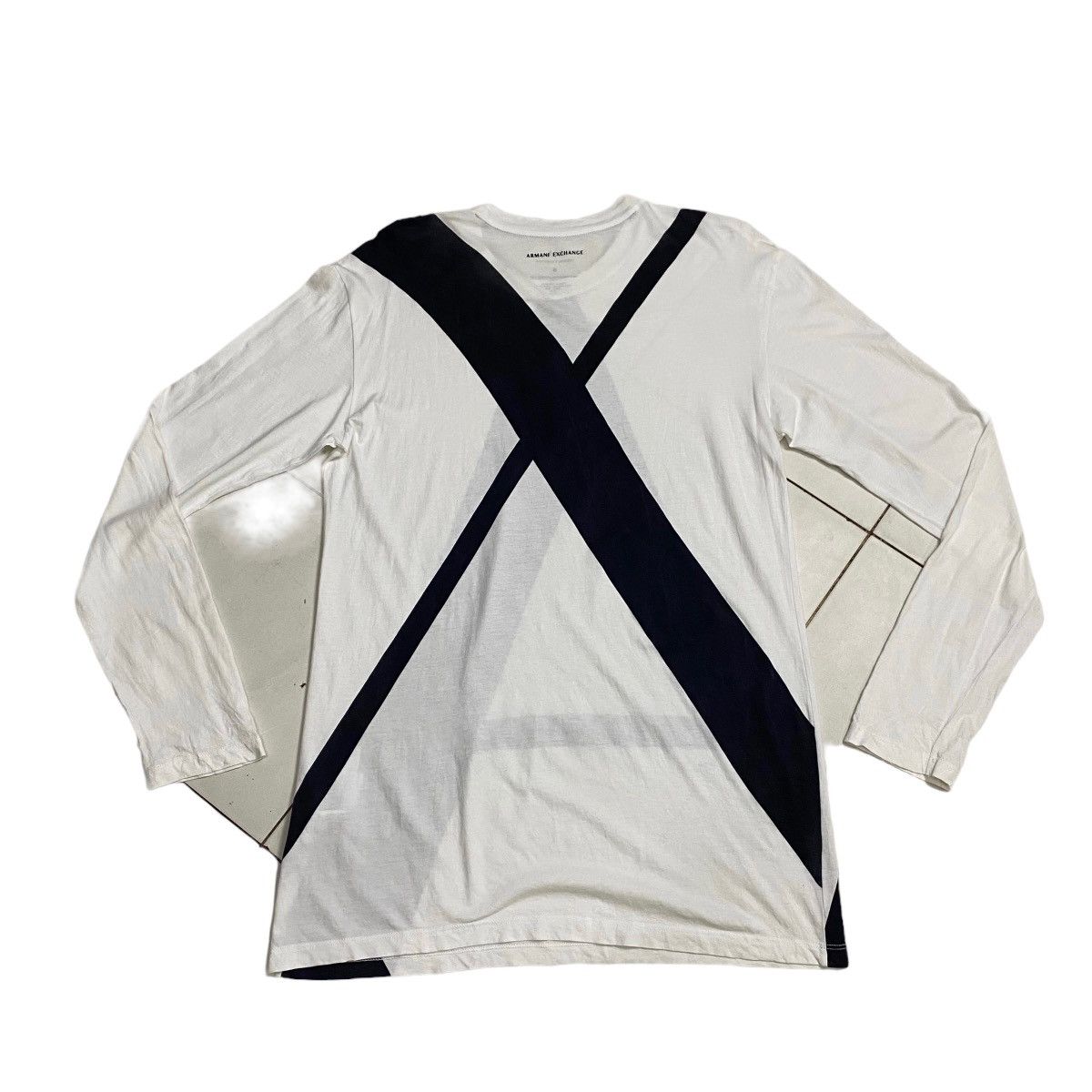 Armani × Armani Exchange Armani Exchange ARMANI EXCHANGE Big AX Print Cut and Sew Men Size US S / EU 44-46 / 1 - 7 Thumbnail