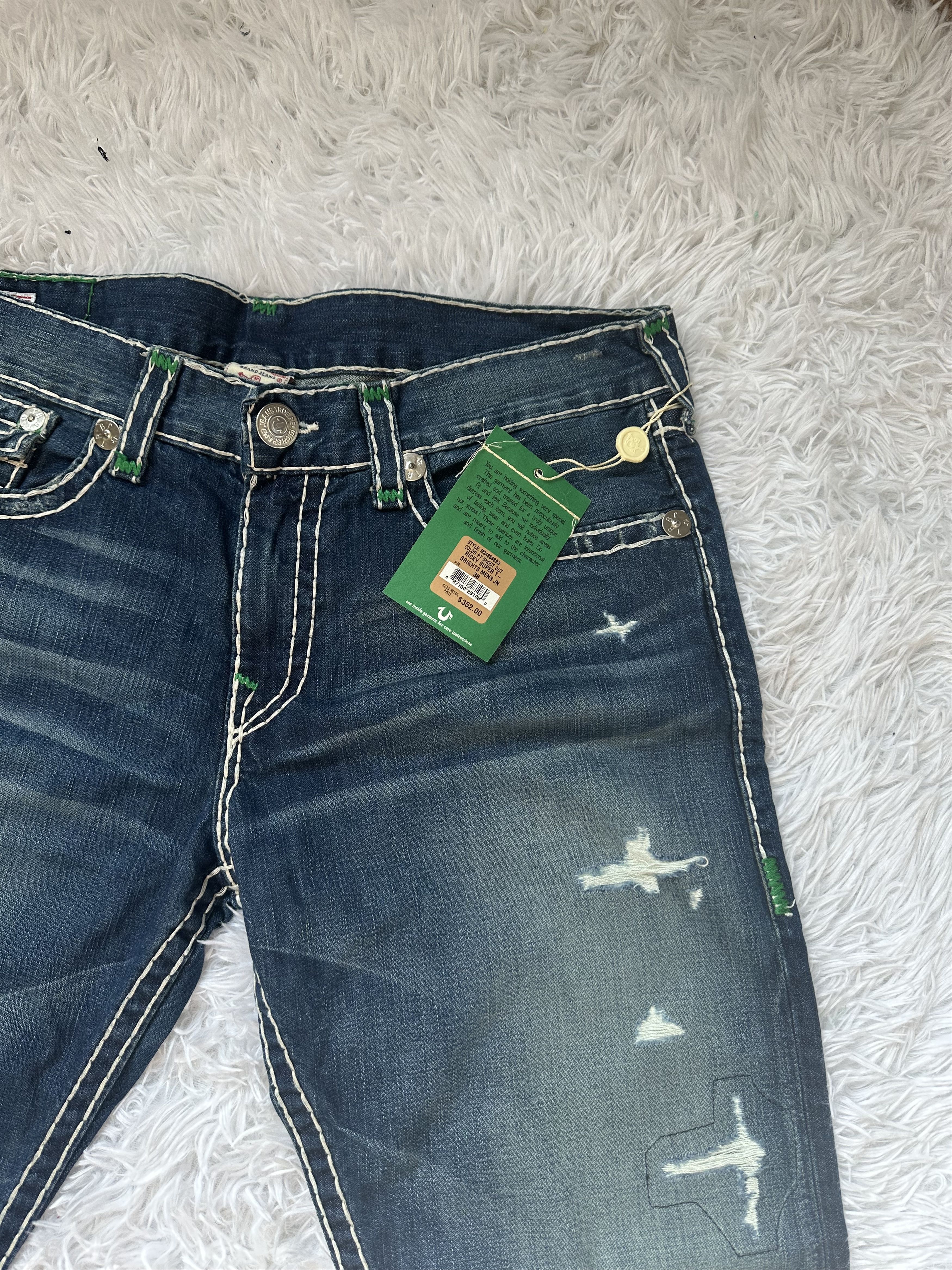True Religion Vintage true Religion Ricky super T made in USA Size US 38 / EU 54 - 3 Thumbnail