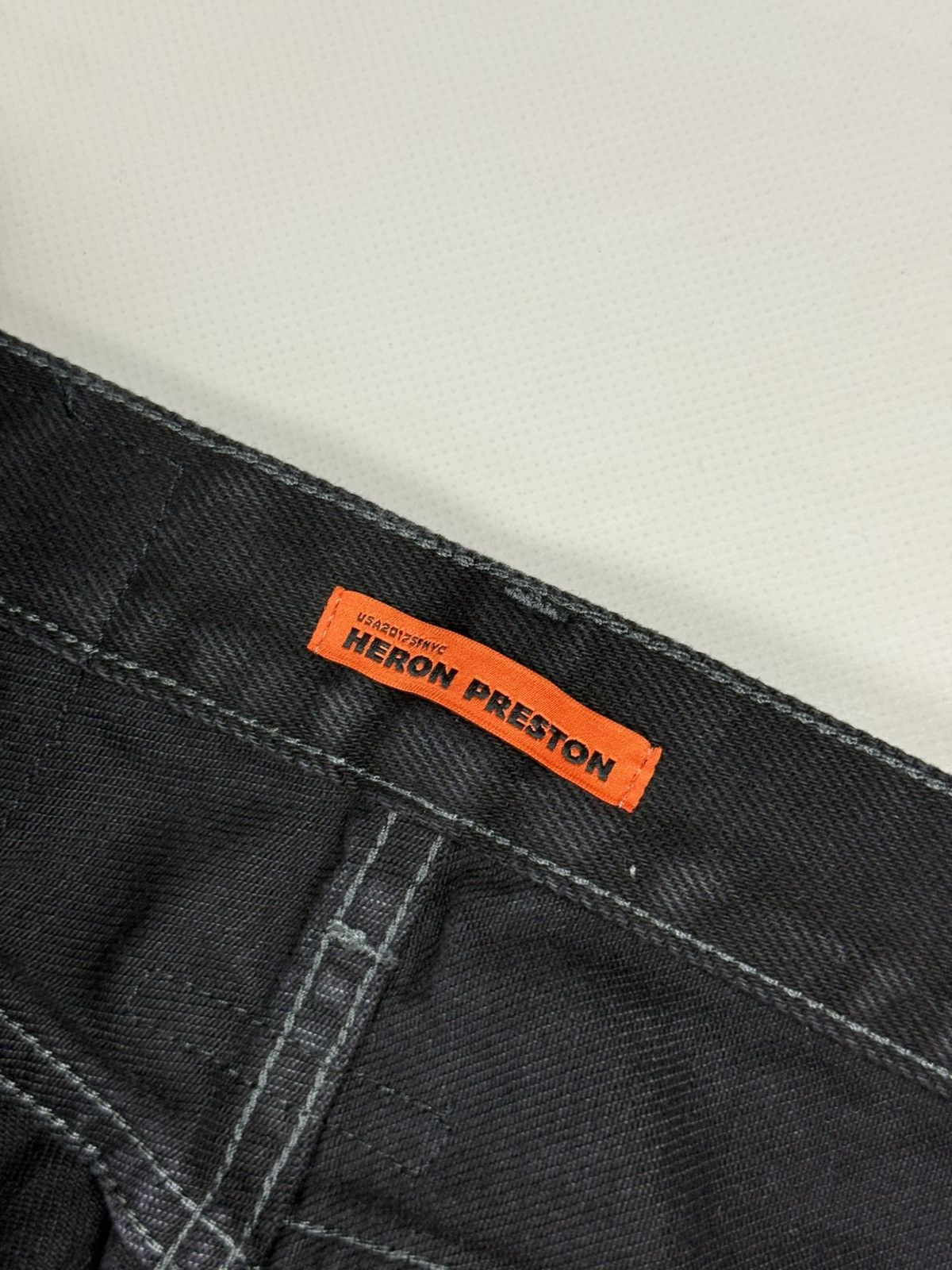 Heron Preston BNWT! Heron Preston Black Wash Denim 5 Pocket Jeans Pants Size 25" / US 0 / IT 36 - 15 Thumbnail