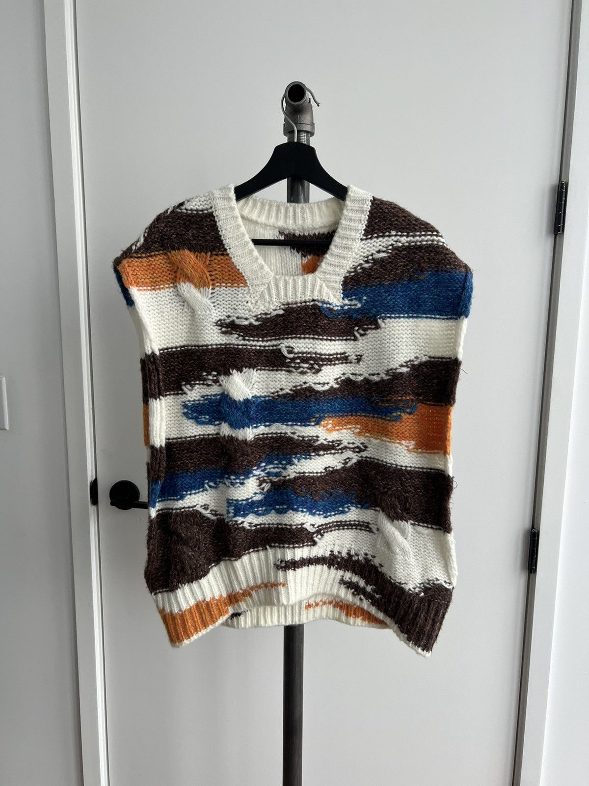 Ader Error FW22 Multicolored Sweater Vest Size US M / EU 48-50 / 2 - 1 Thumbnail
