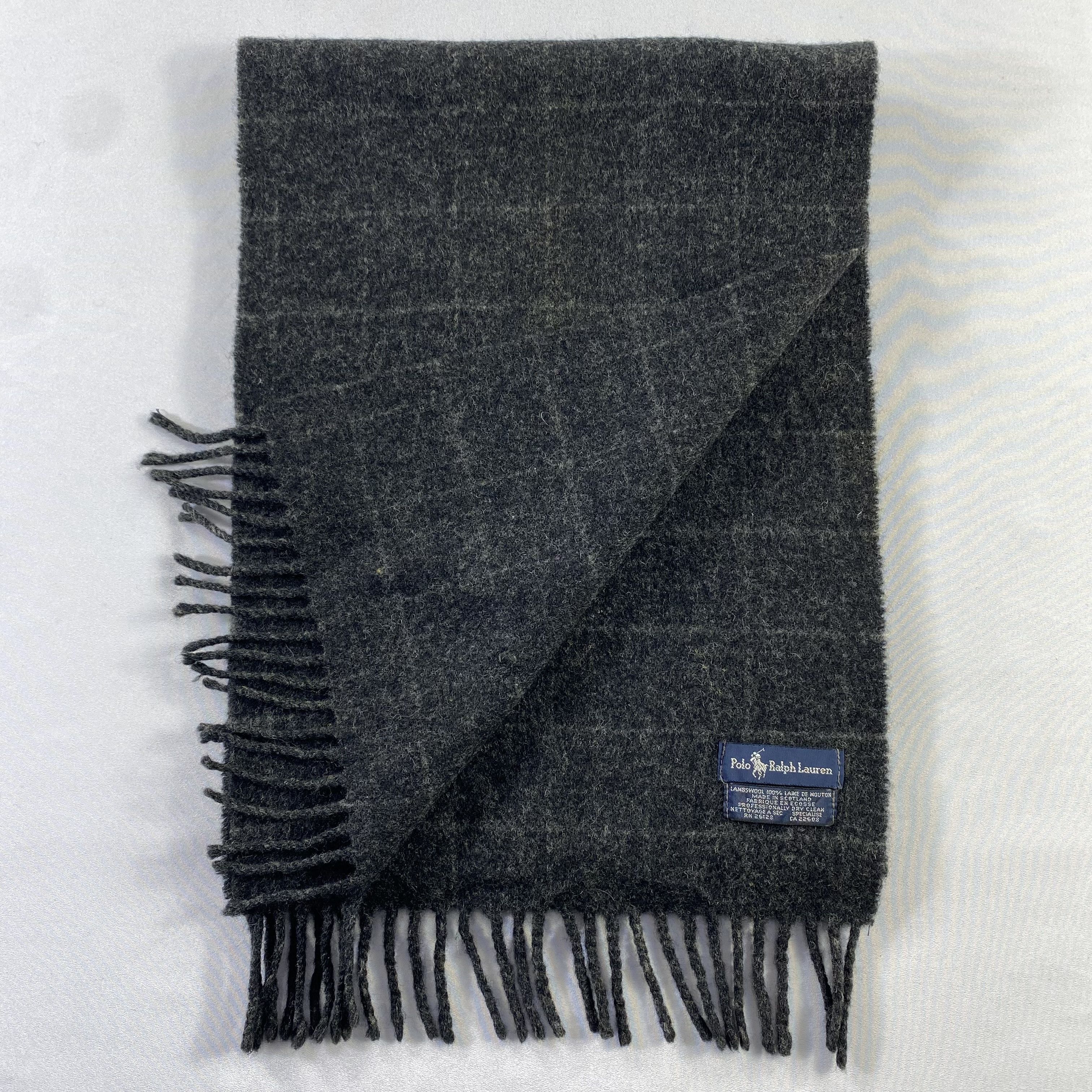 Polo Ralph Lauren Polo Ralph Lauren Scarf Plaid Neck Wrap Wool Muffler Size ONE SIZE - 5 Thumbnail
