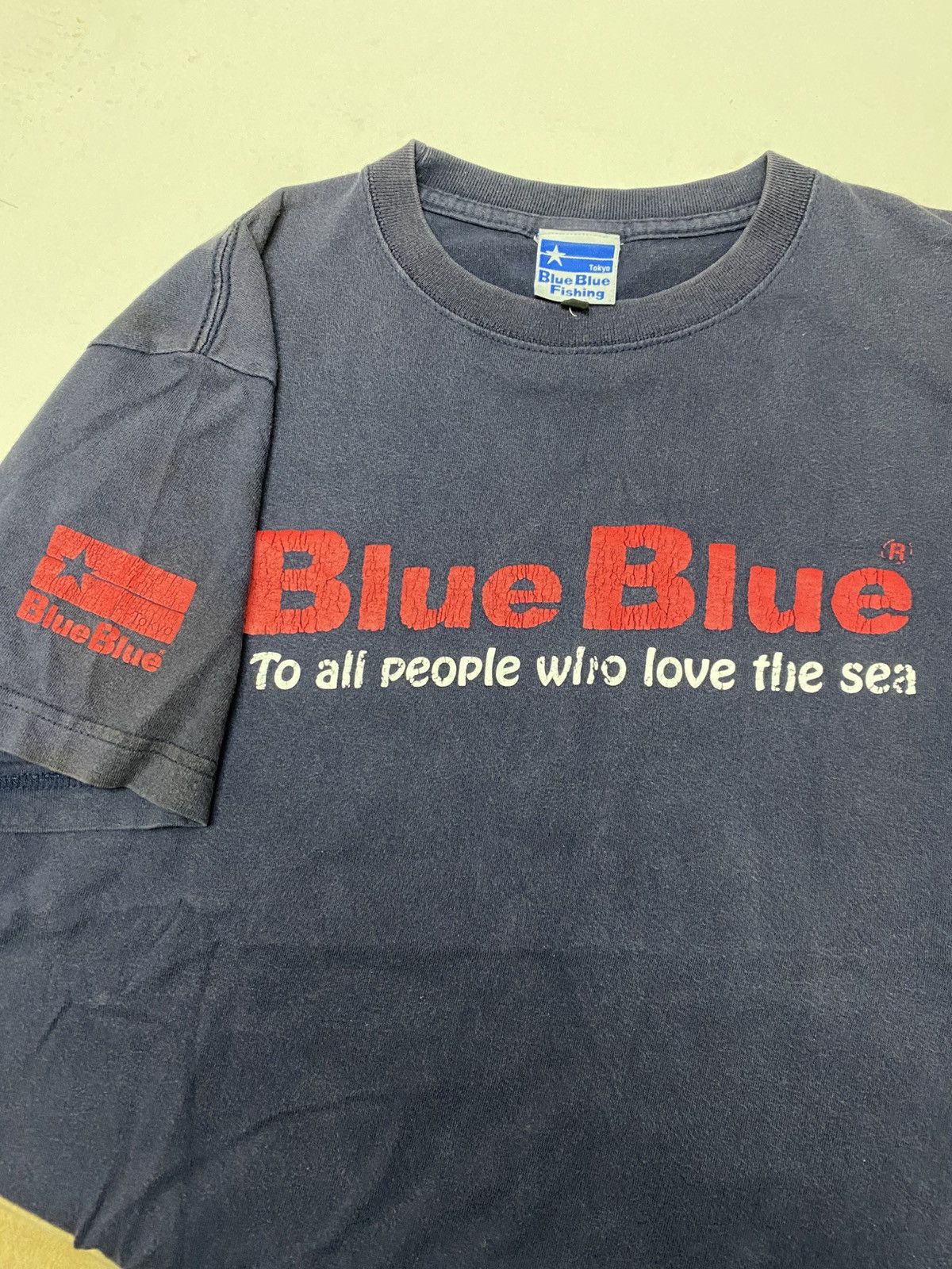 Blue Blue Japan Blue Blue Fishing Navy Tee Size US M / EU 48-50 / 2 - 6 Thumbnail