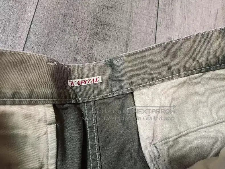 Kapital kapital Gubu stitching PC porter casual shorts. Size US 36 / EU 52 - 5 Thumbnail